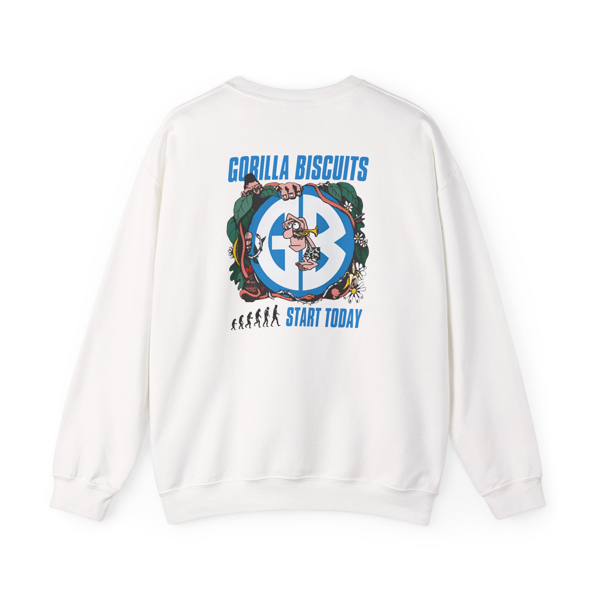 Gorilla Biscuits Jungle Unisex Heavy Blendâ„¢ Crewneck Sweatshirt