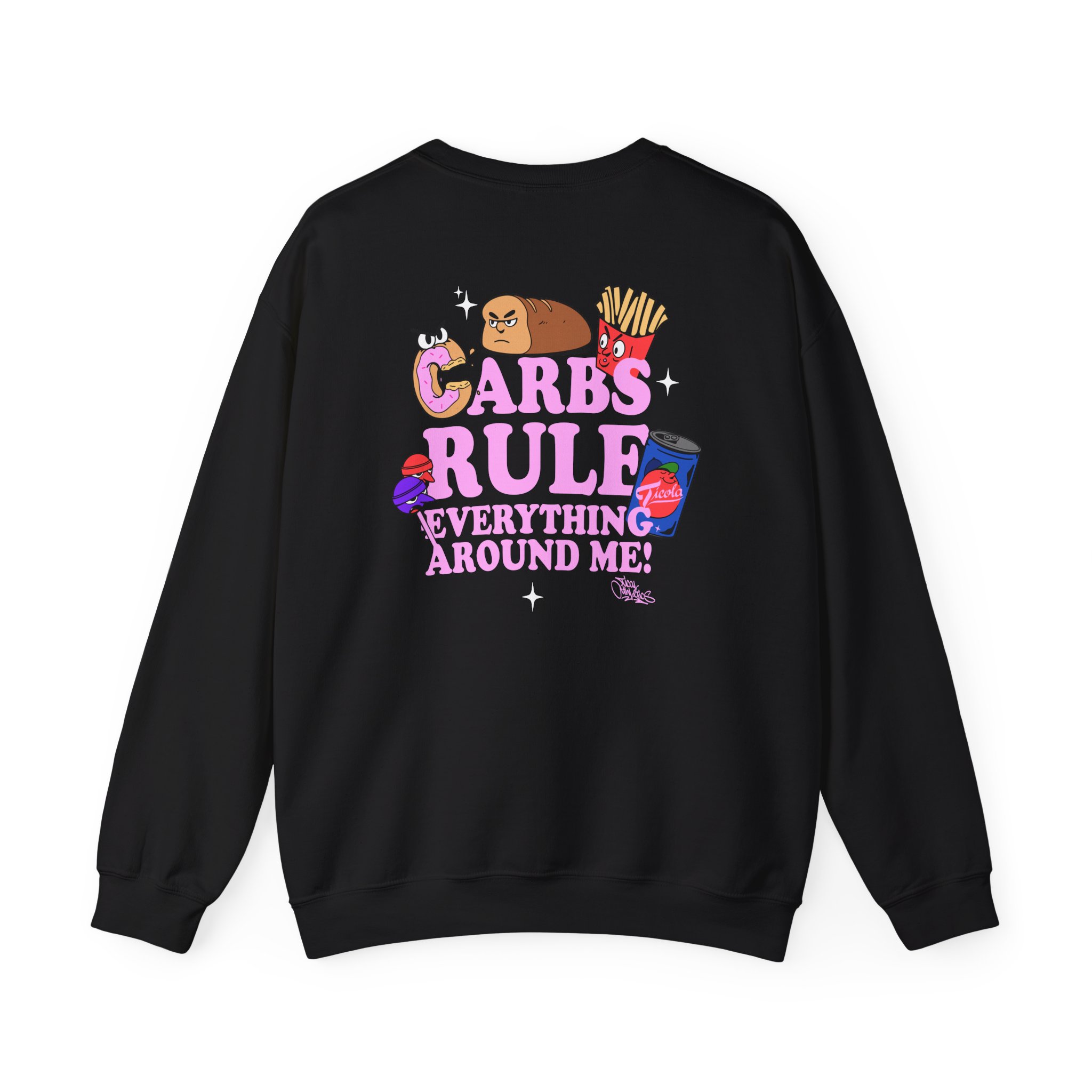Method Man Carbs Rule Everything Around Me Unisex Heavy Blendâ„¢ Crewneck Sweatshirt