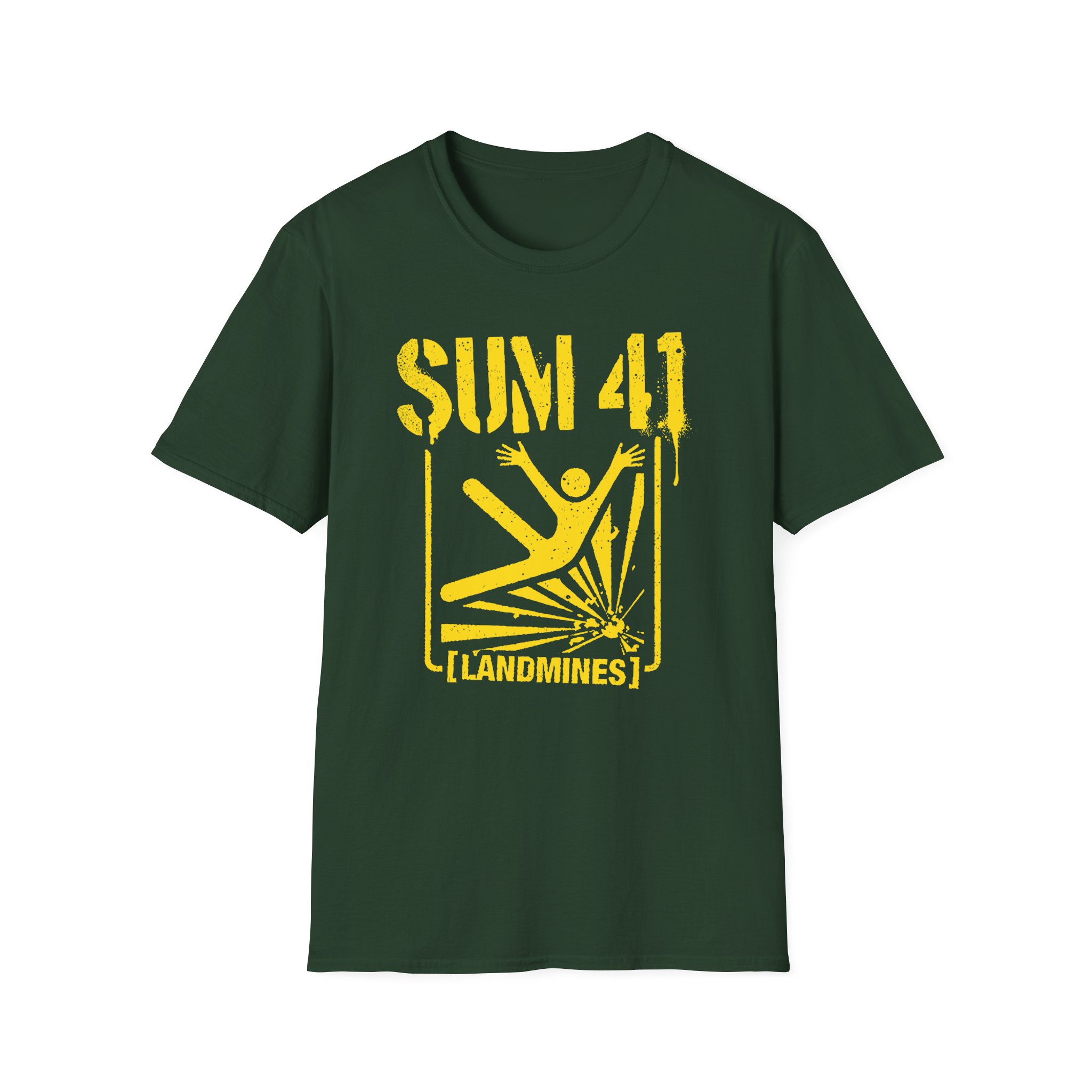 Sum 41 Landmines Unisex Softstyle T-Shirt