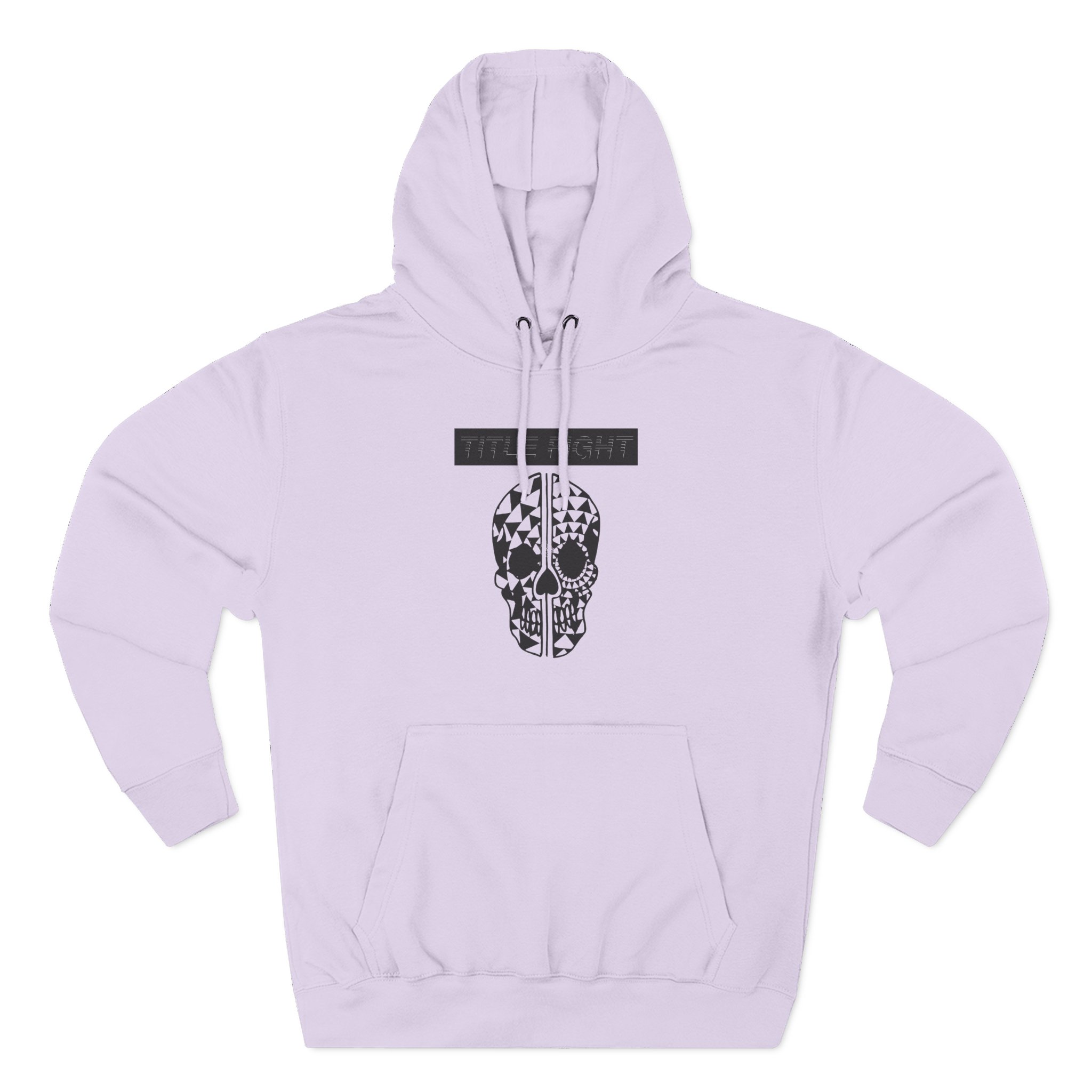 Title Fight Split Skull Three-Panel Fleece Hoodie
