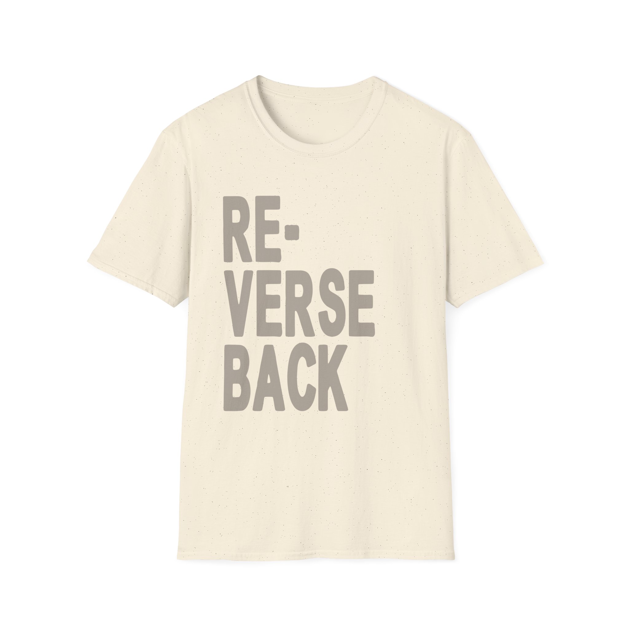 Armchair Expert Reverse Back Unisex Softstyle T-Shirt