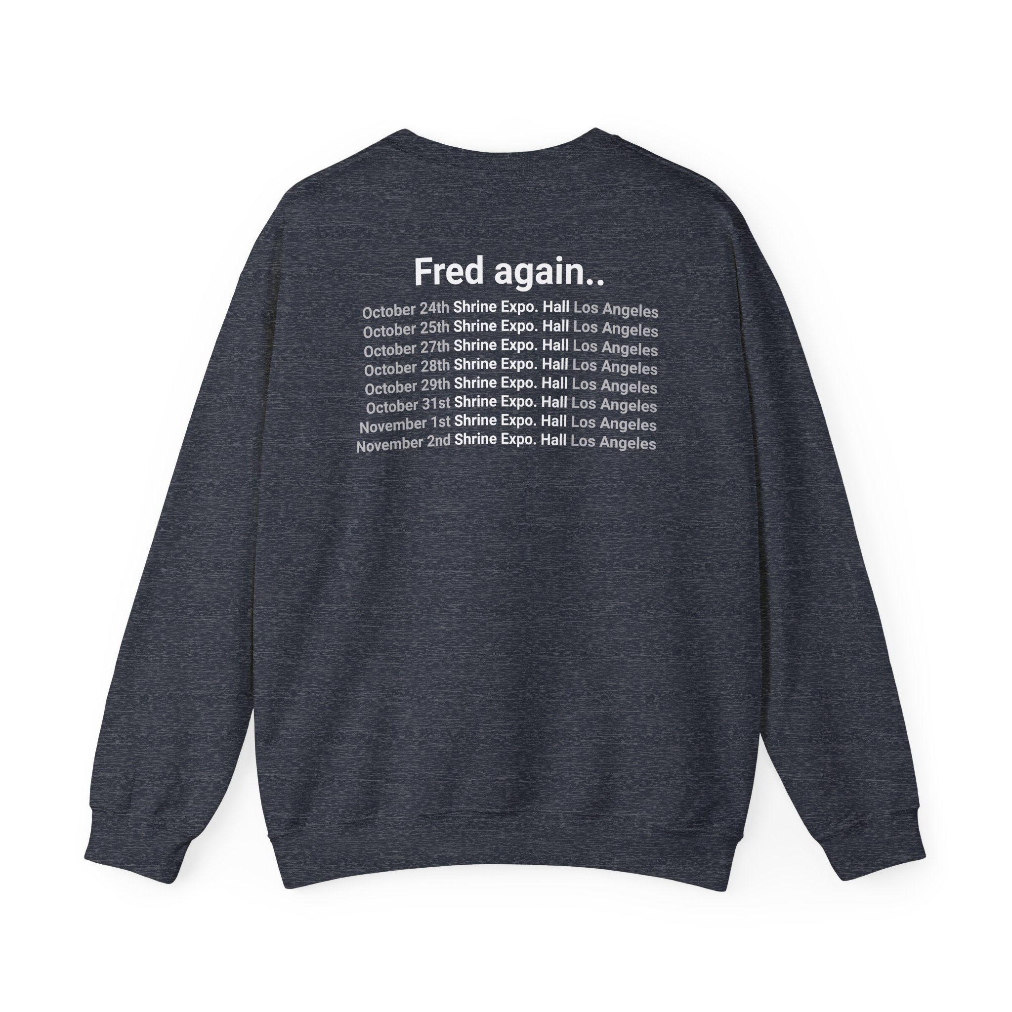 Fred Again Shrine Again Unisex Heavy Blendâ„¢ Crewneck Sweatshirt