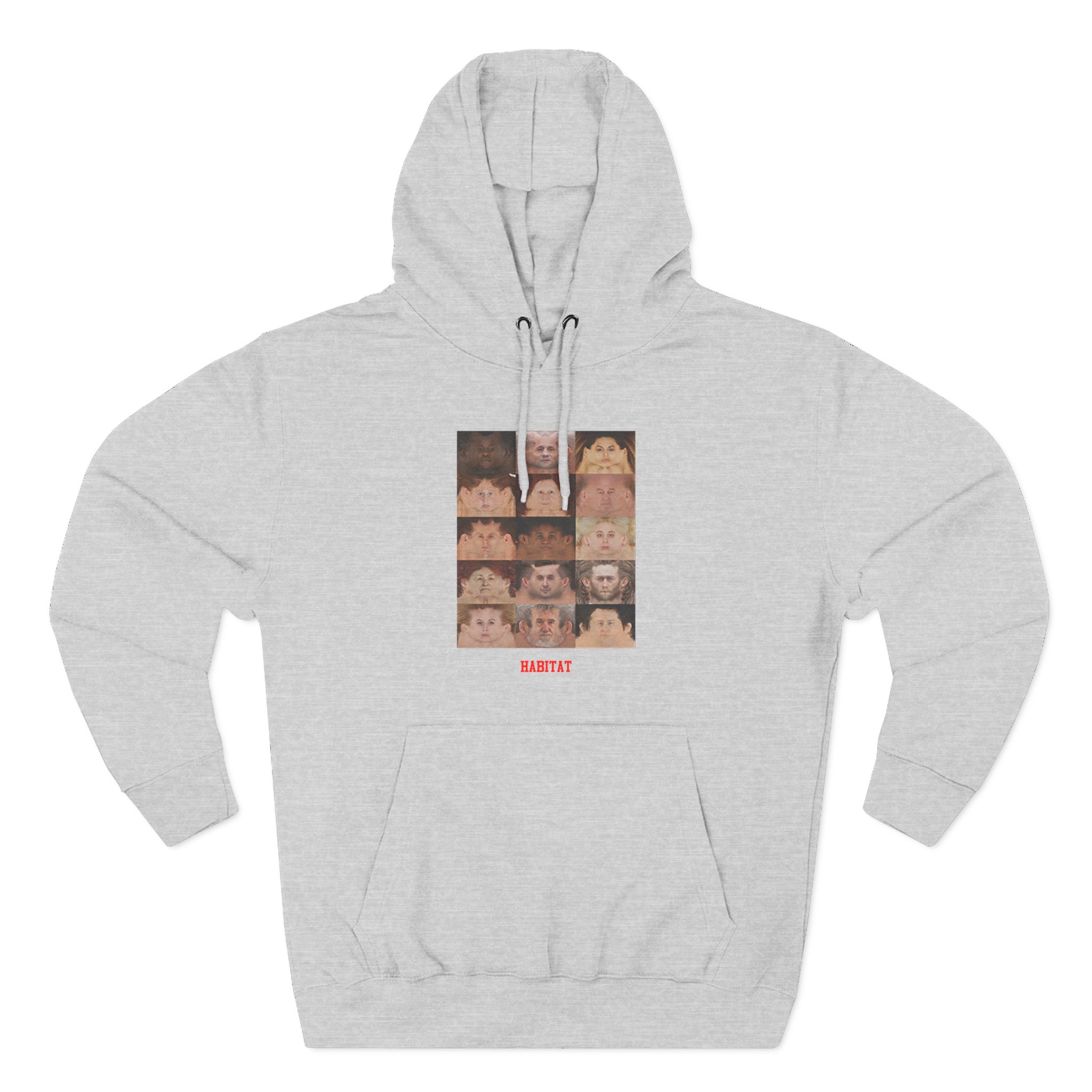 Nayt Three-Panel Fleece Hoodie