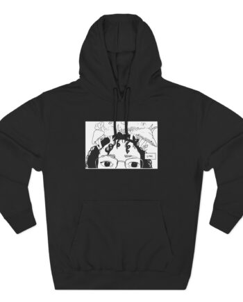 Umi Drawing Three-Panel Fleece Hoodie