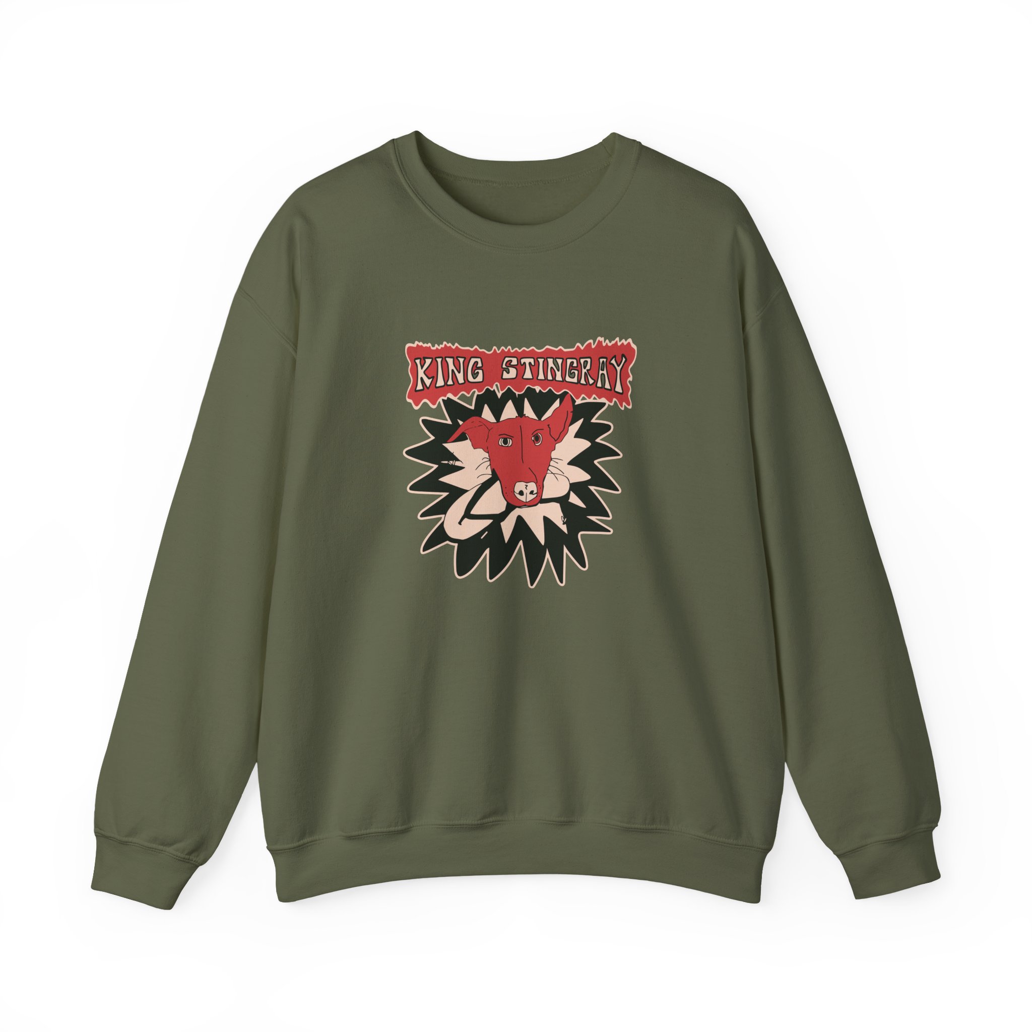 King Stingray Dog With Thong Unisex Heavy Blendâ„¢ Crewneck Sweatshirt