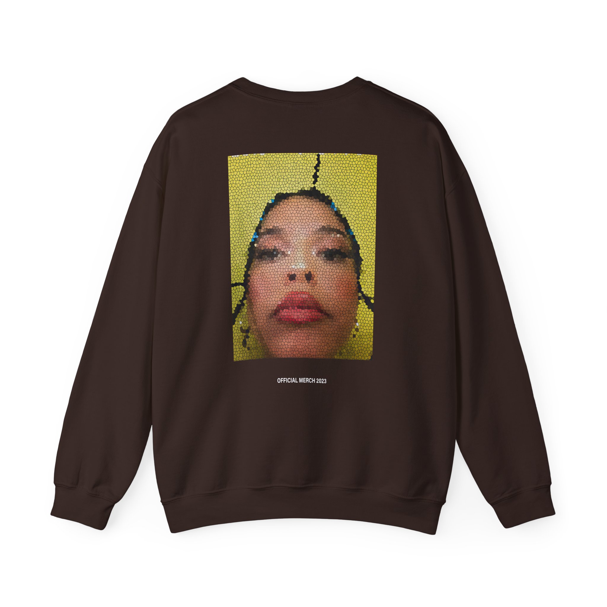 Nina Chuba Mosaic Unisex Heavy Blendâ„¢ Crewneck Sweatshirt