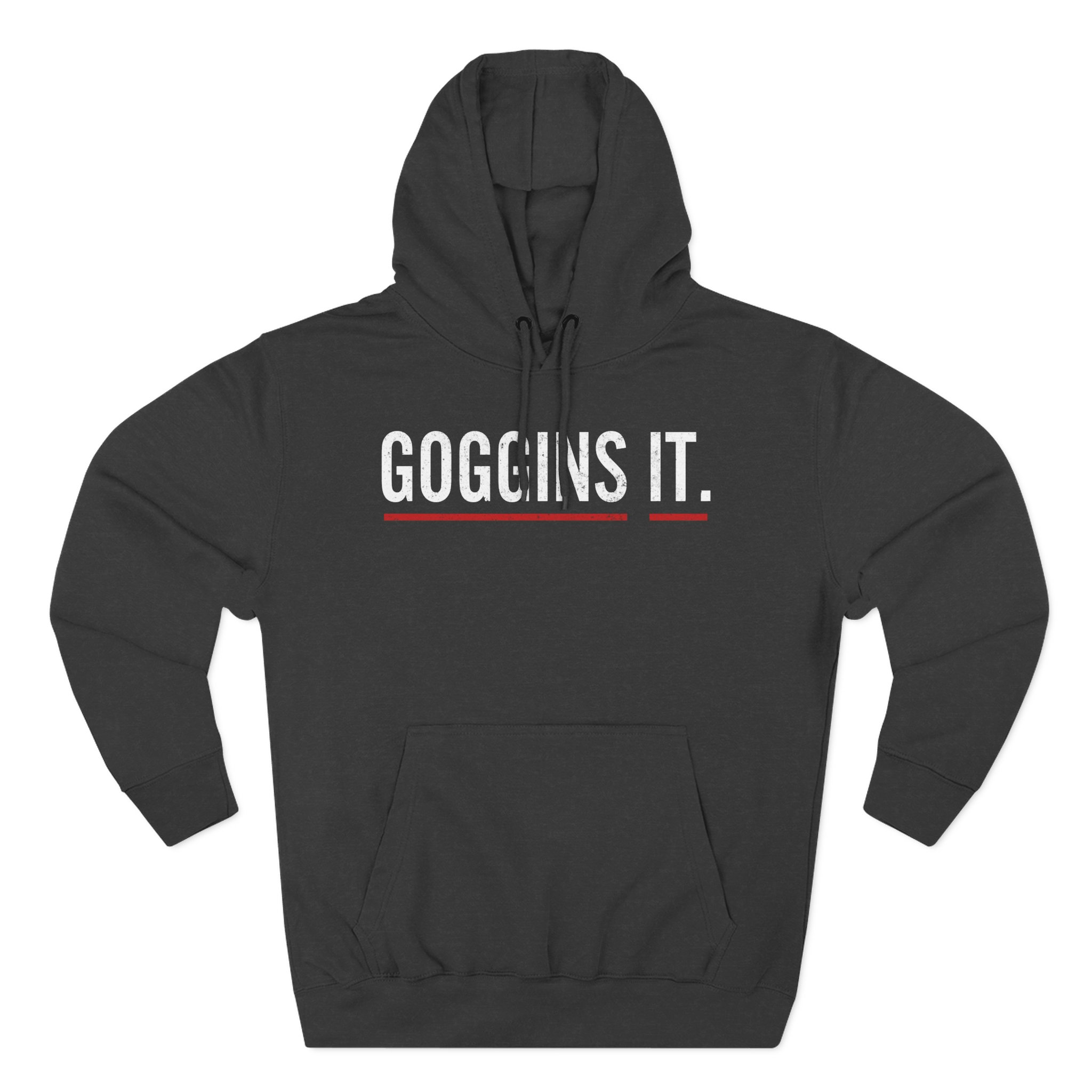 David Goggins Three-Panel Fleece Hoodie
