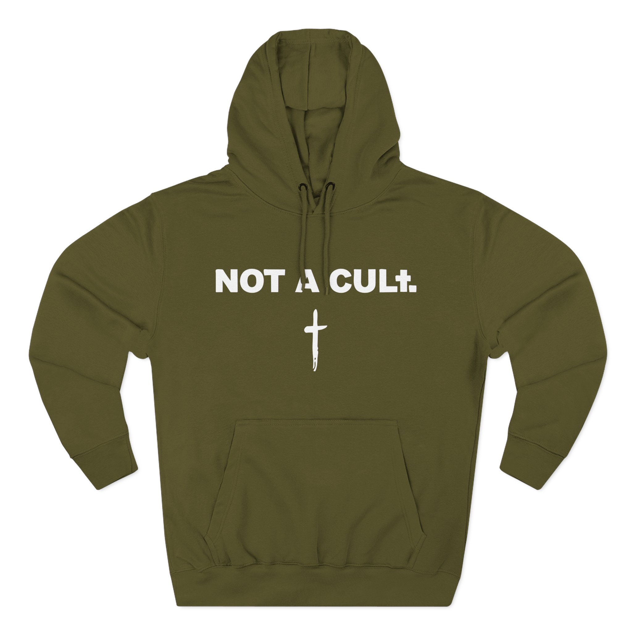 Saint Jhn Staff Hoodie - Not a Cult Three-Panel Fleece Hoodie