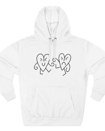Makko Three-Panel Fleece Hoodie