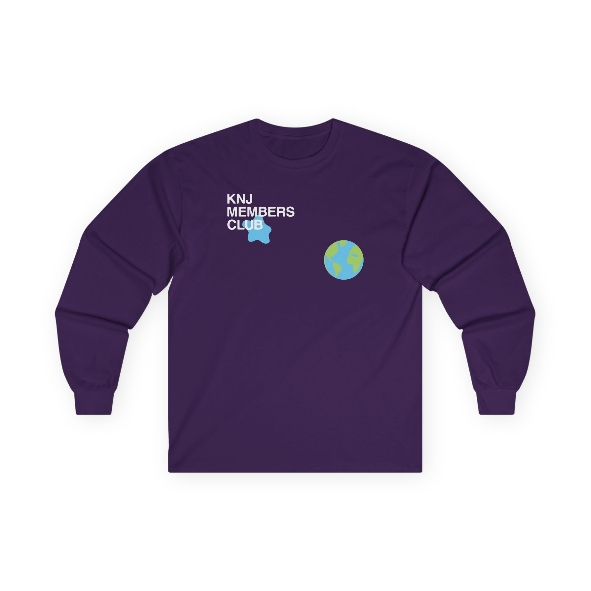 KNJ Members Club Unisex Ultra Cotton Long Sleeve Tee