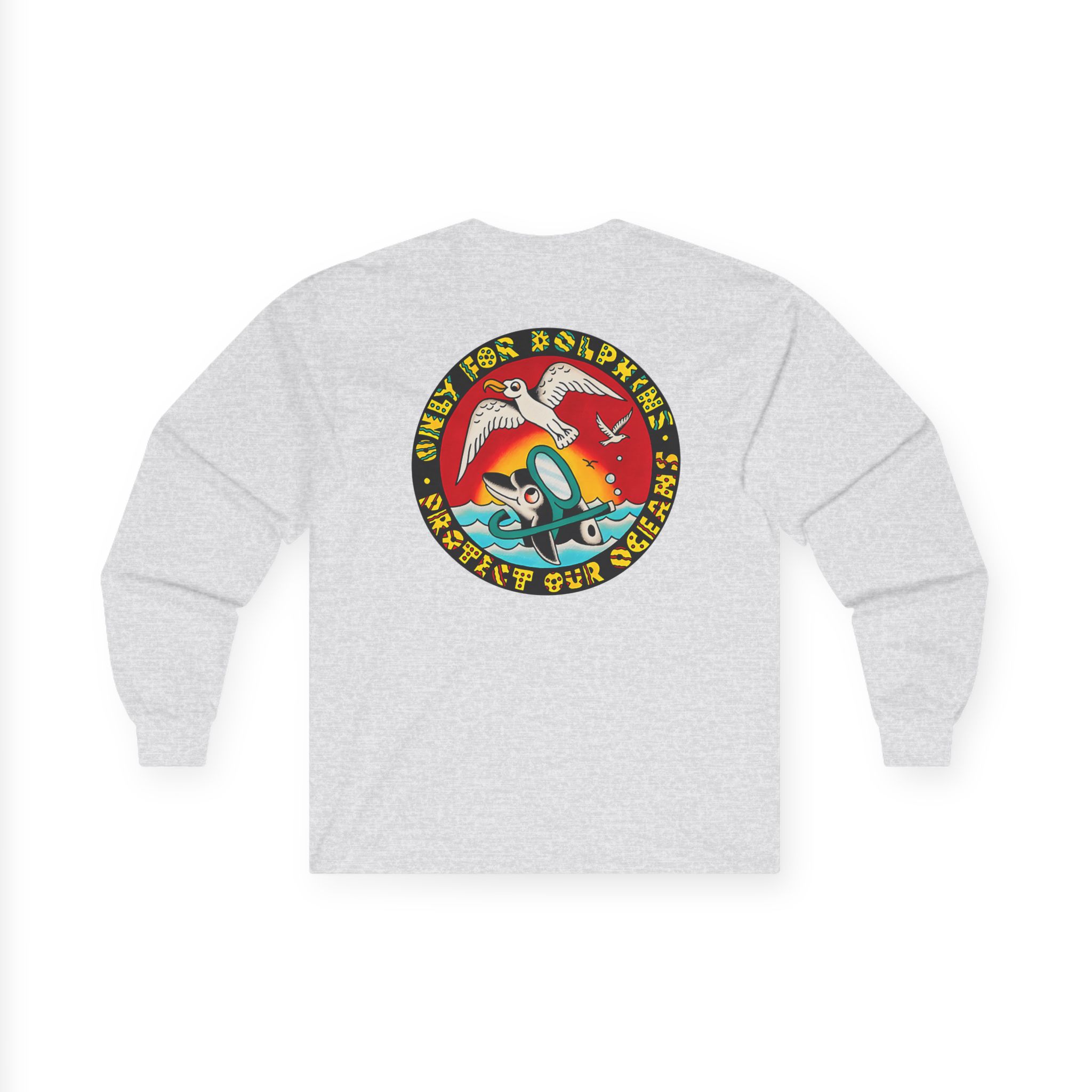 Action Bronson Only for Dolphins Unisex Ultra Cotton Long Sleeve Tee