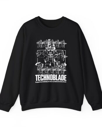 Technoblade Neeerds Unisex Heavy Blend™ Crewneck Sweatshirt