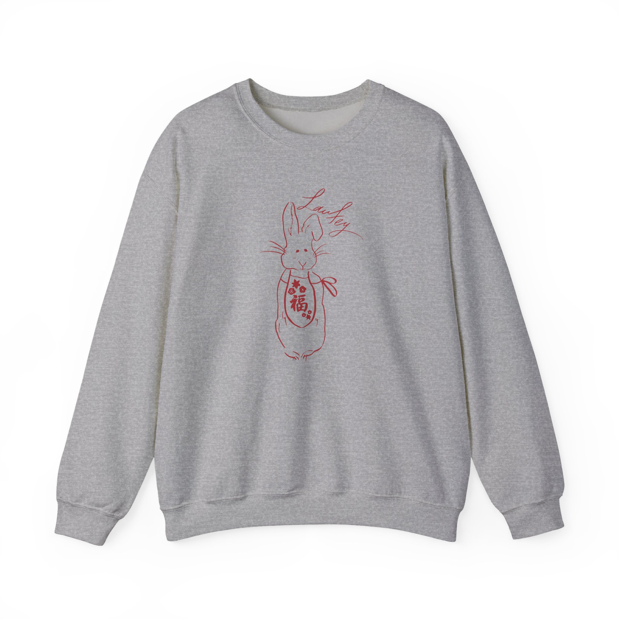Laufey Year of the Rabbit Unisex Heavy Blendâ„¢ Crewneck Sweatshirt