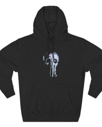 Absent in Body Plague God Three-Panel Fleece Hoodie