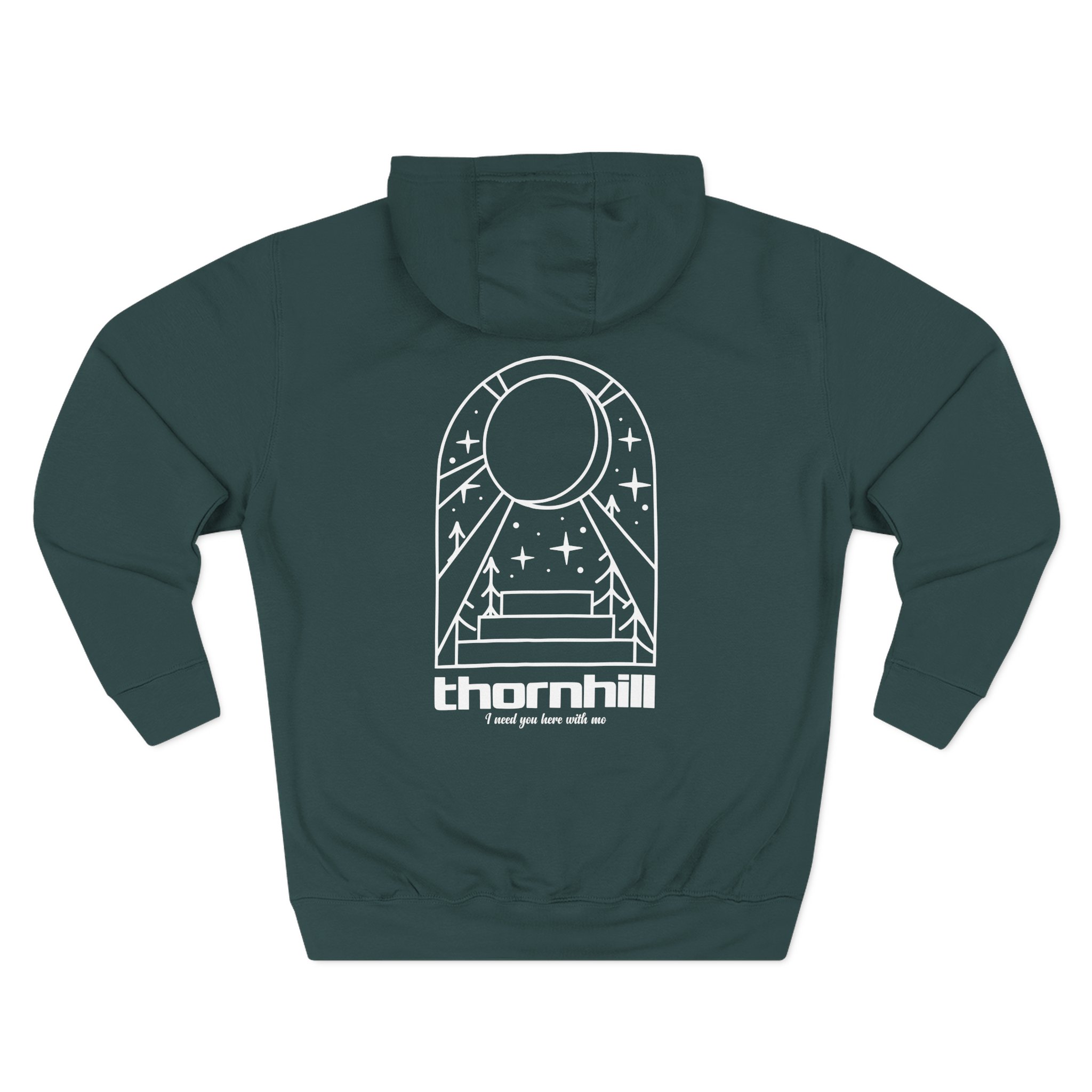 Thornhill Three-Panel Fleece Hoodie