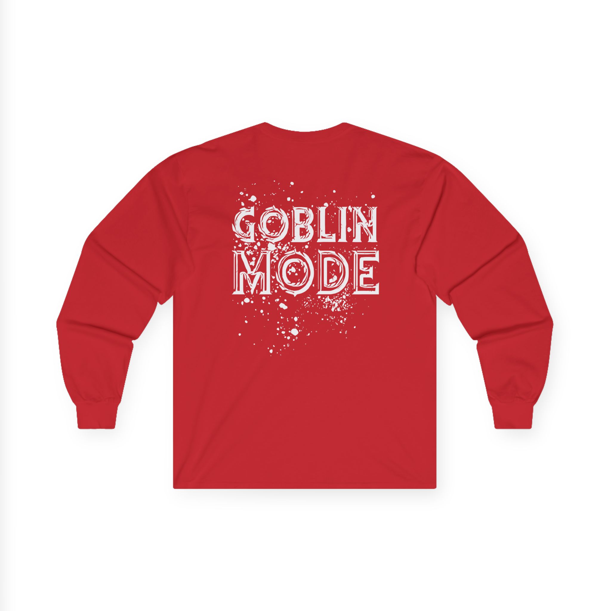 Nekrogoblikon Goblin Mode Raglan Unisex Ultra Cotton Long Sleeve Tee