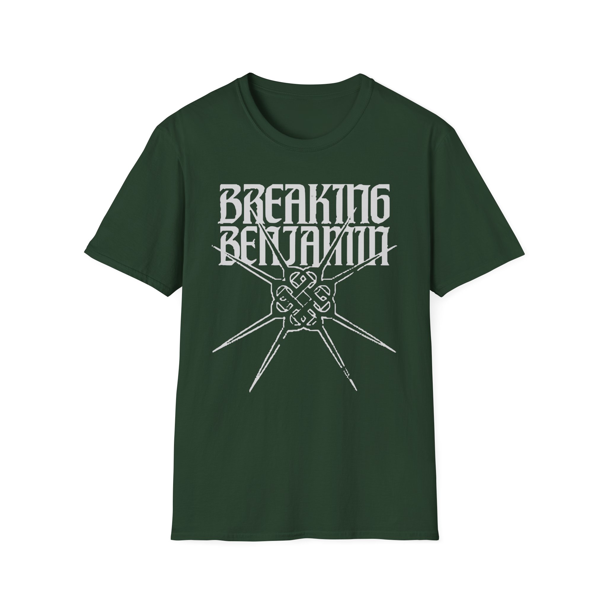 Breaking Benjamin Spike Logo Unisex Softstyle T-Shirt