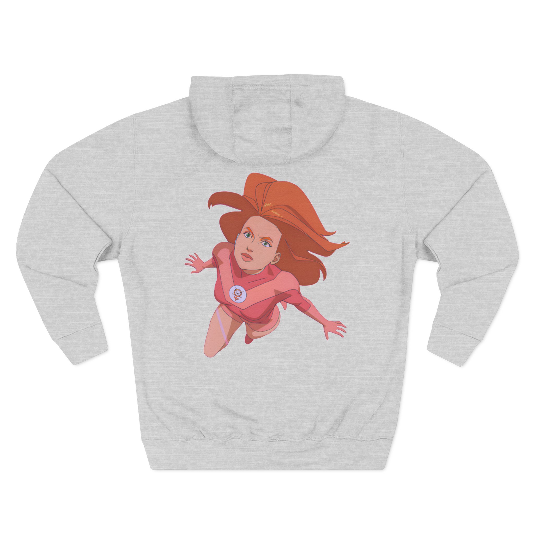 Samantha Eve Three-Panel Fleece Hoodie