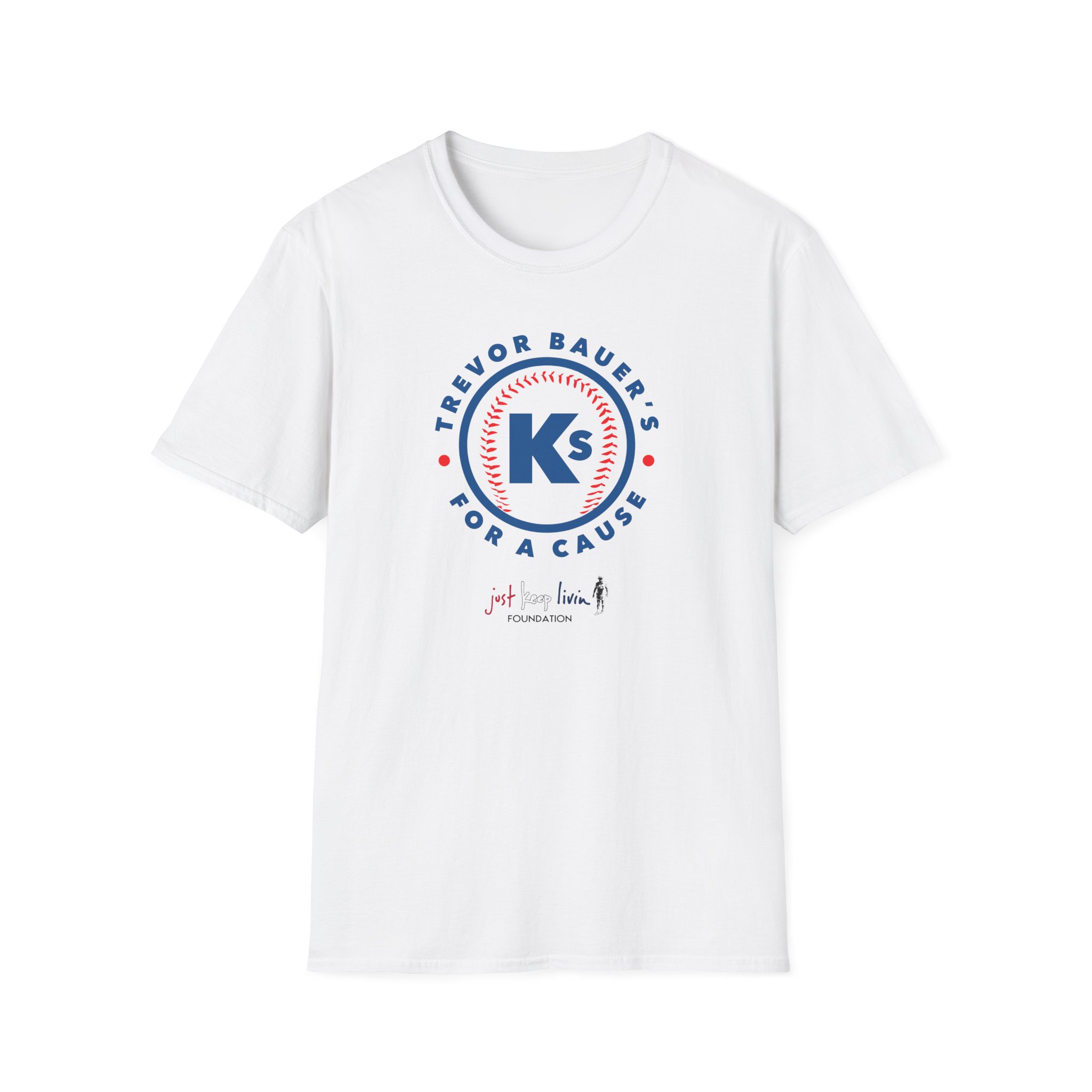 Trevor Bauer’s Ks for a Cause Unisex Softstyle T-Shirt