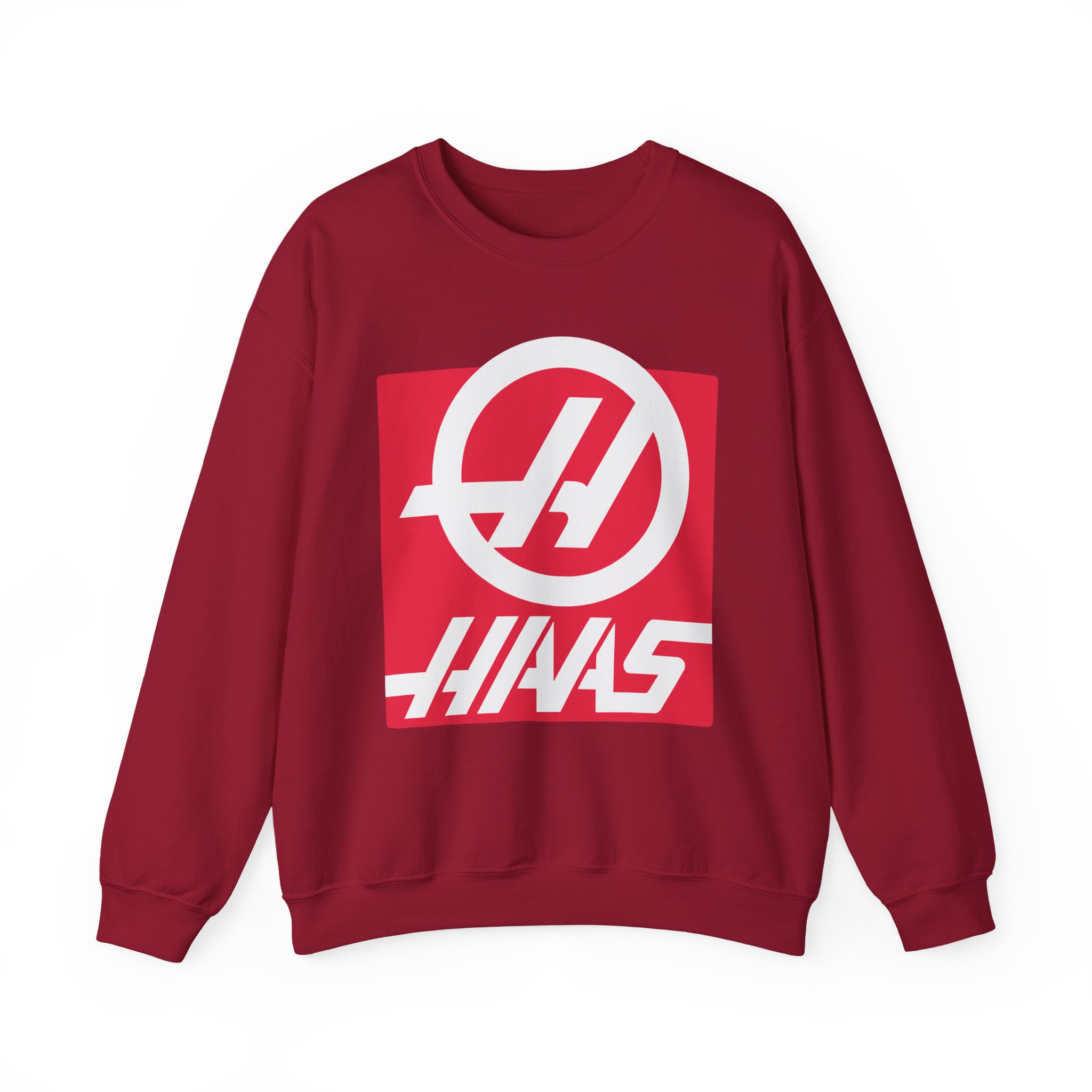 Haas F1 Unisex Heavy Blendâ„¢ Crewneck Sweatshirt