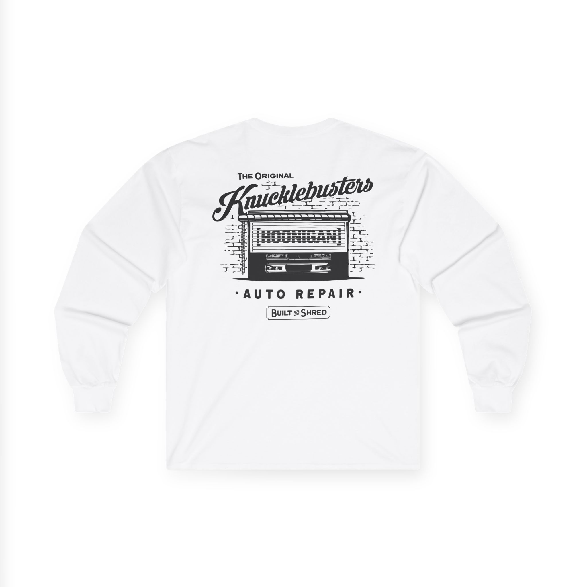 Ken Block Hoonigan Knucklebusters Auto Repair Unisex Ultra Cotton Long Sleeve Tee