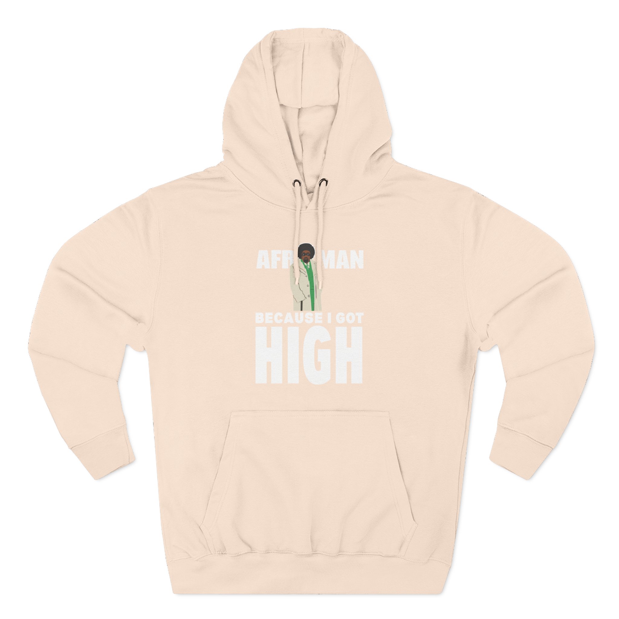 Afroman Because I Got High Three-Panel Fleece Hoodie