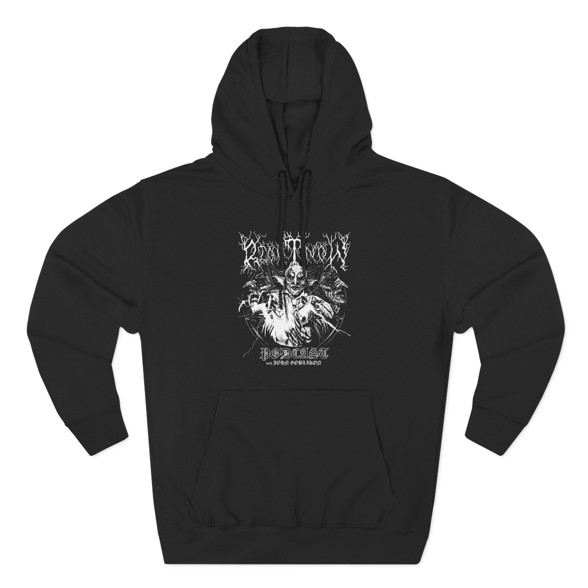Nekrogoblikon Right Now Three-Panel Fleece Hoodie