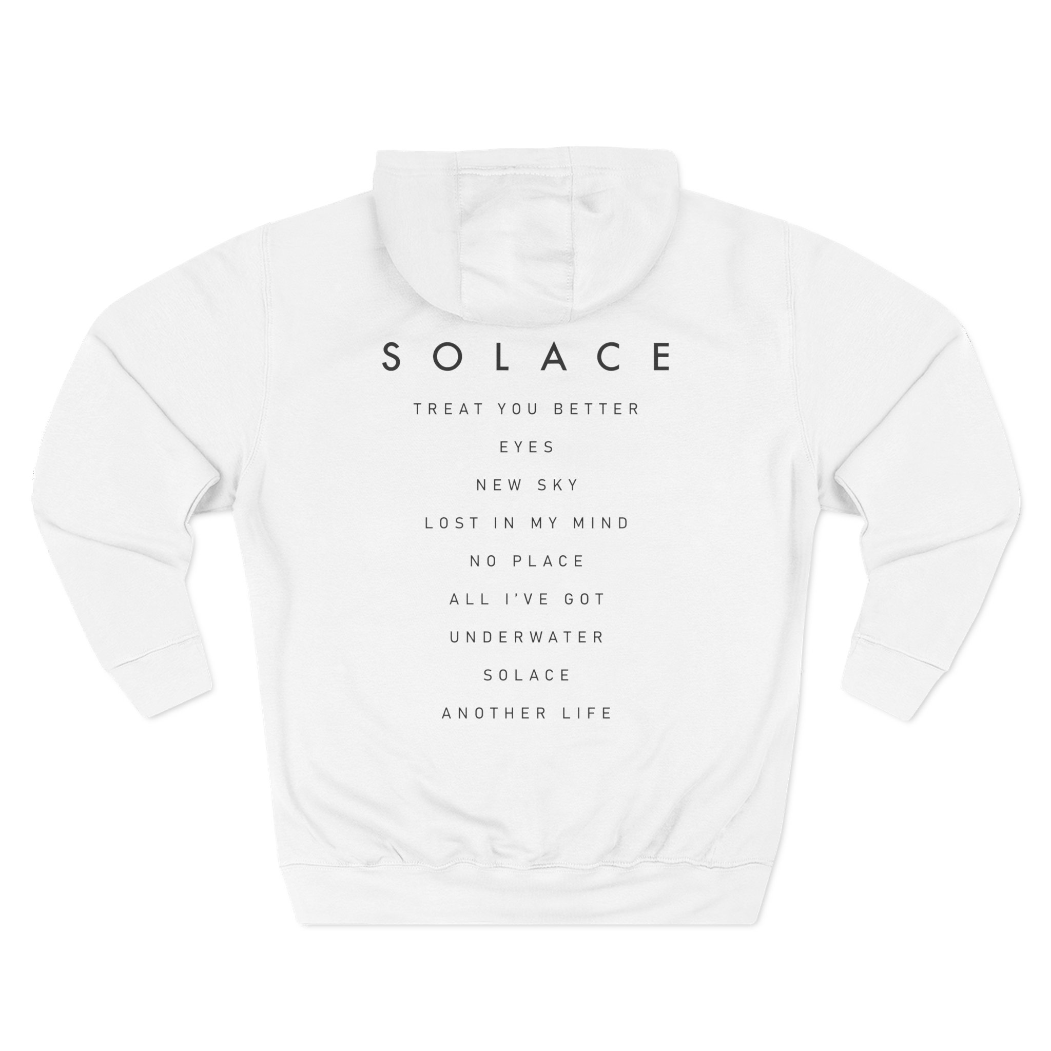 Rufus Du Sol Three-Panel Fleece Hoodie