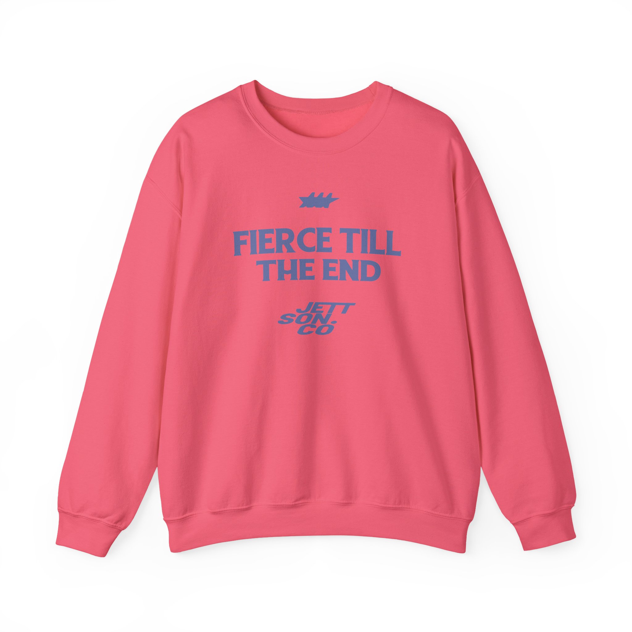 Jett Lawrenc Fierce Till the End Unisex Heavy Blendâ„¢ Crewneck Sweatshirt