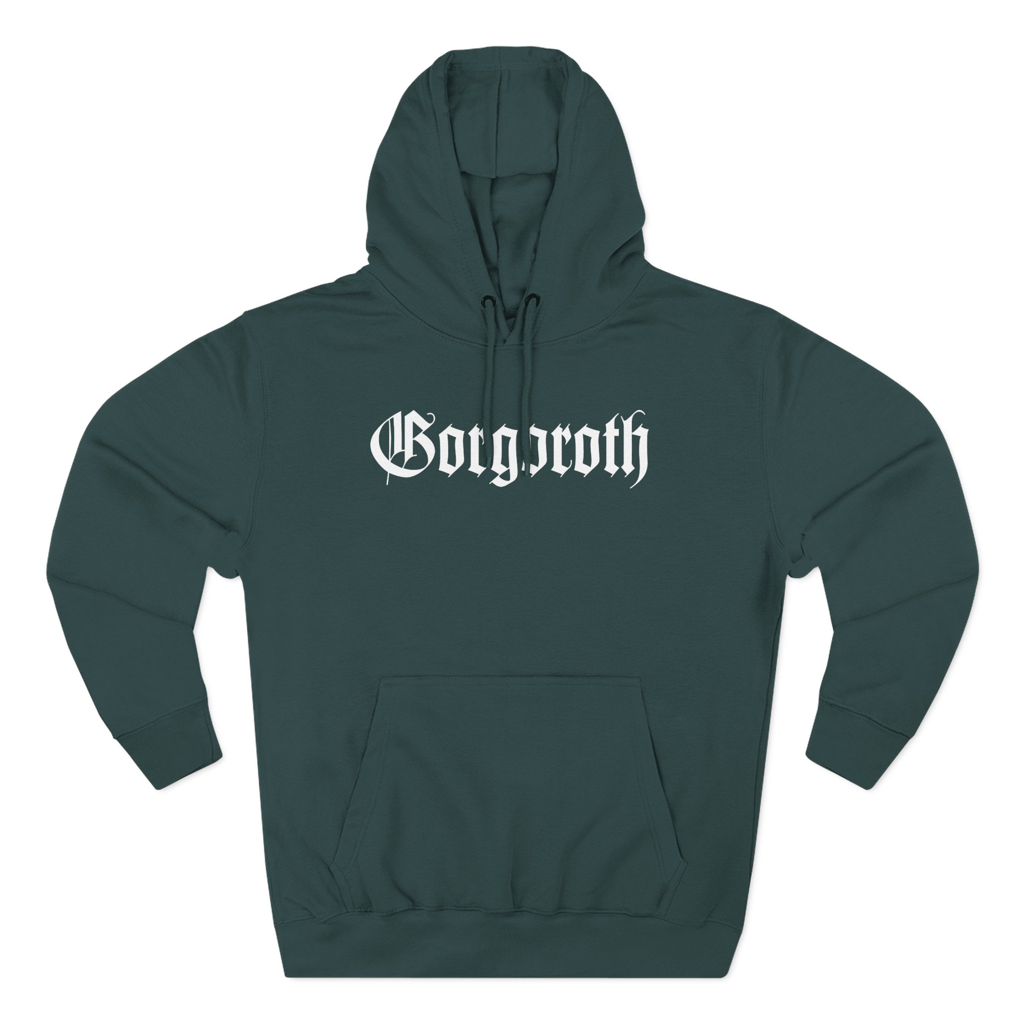 Gorgoroth Pentagram Three-Panel Fleece Hoodie
