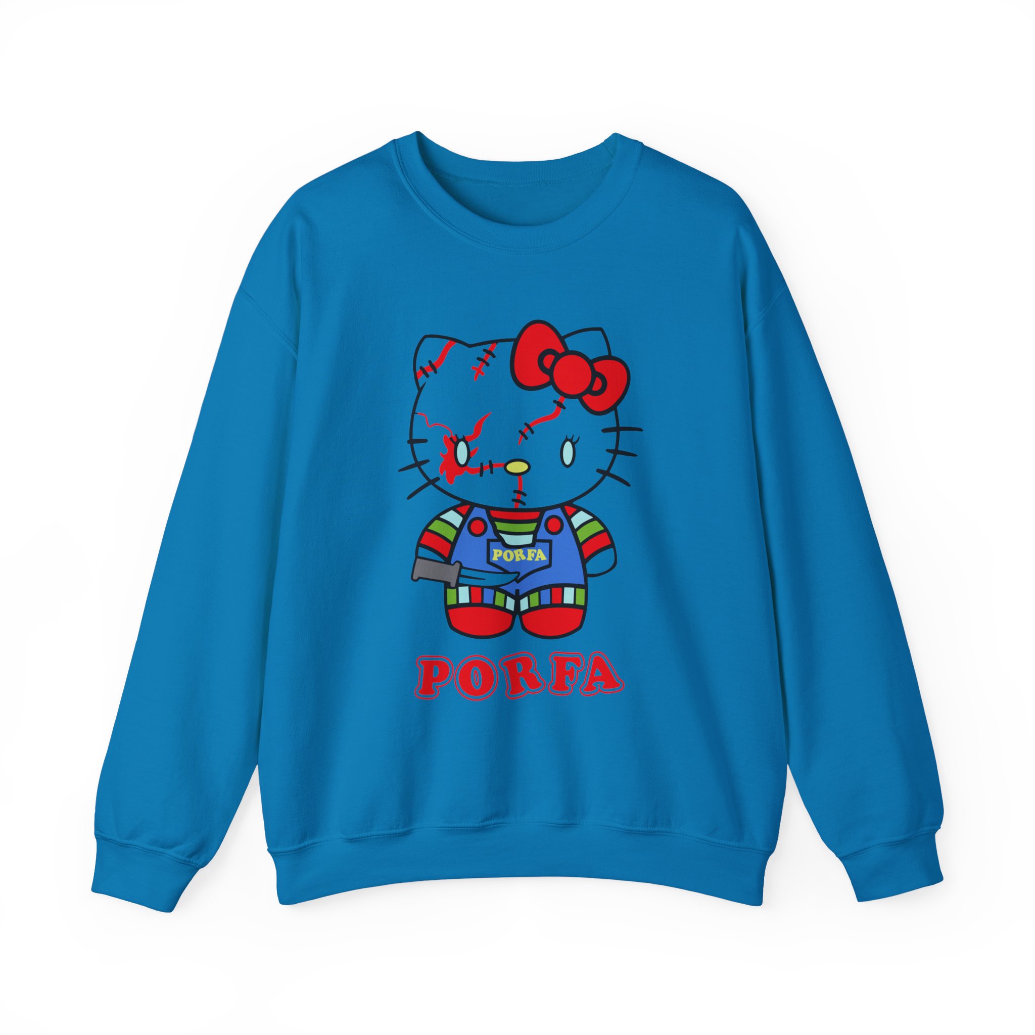 Porfa Hello Kitty Halloween Unisex Heavy Blendâ„¢ Crewneck Sweatshirt