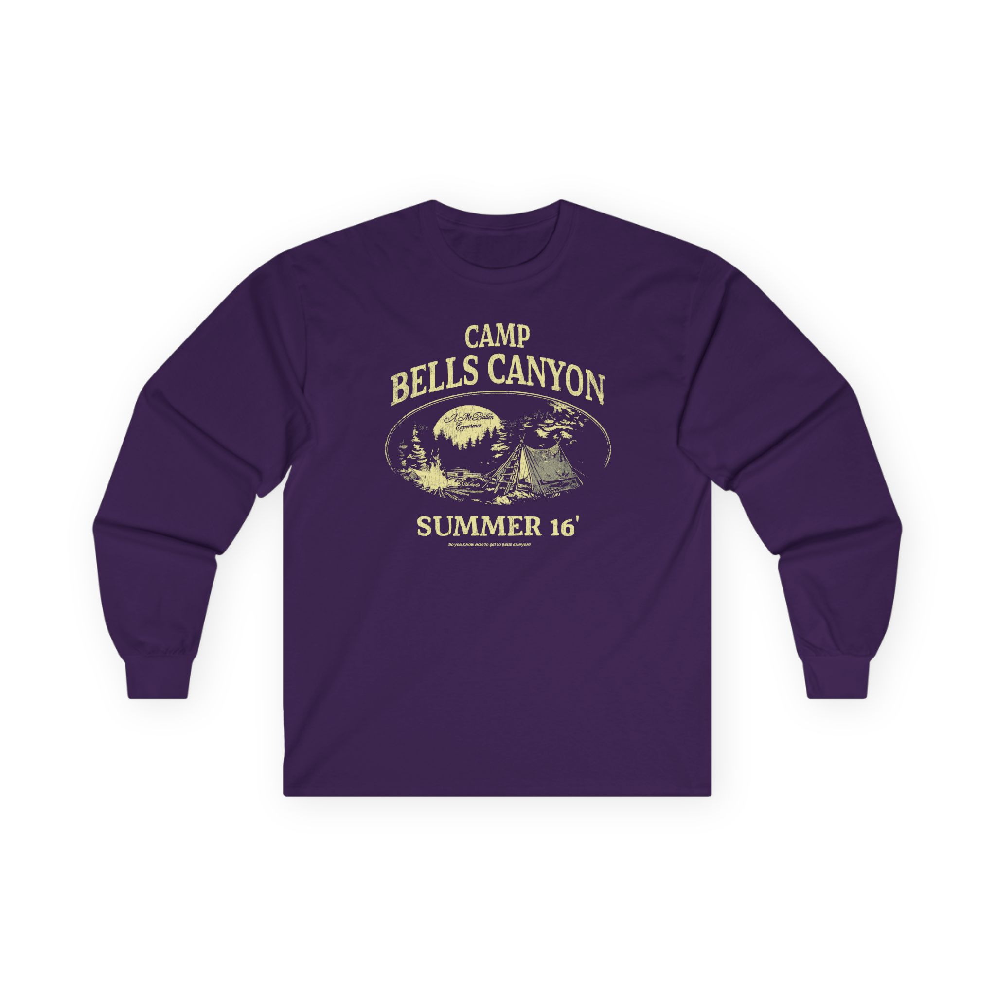 Mrballen Bells Canyon Distressed Unisex Ultra Cotton Long Sleeve Tee