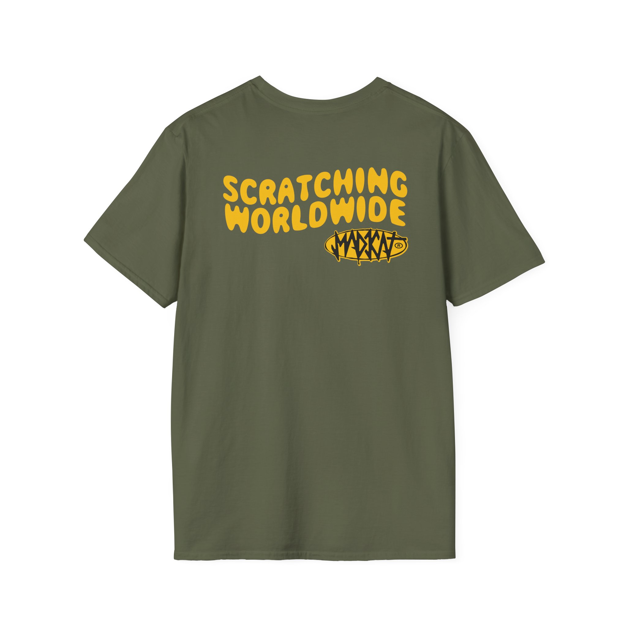 Rubius Scratching Worldwide Unisex Softstyle T-Shirt