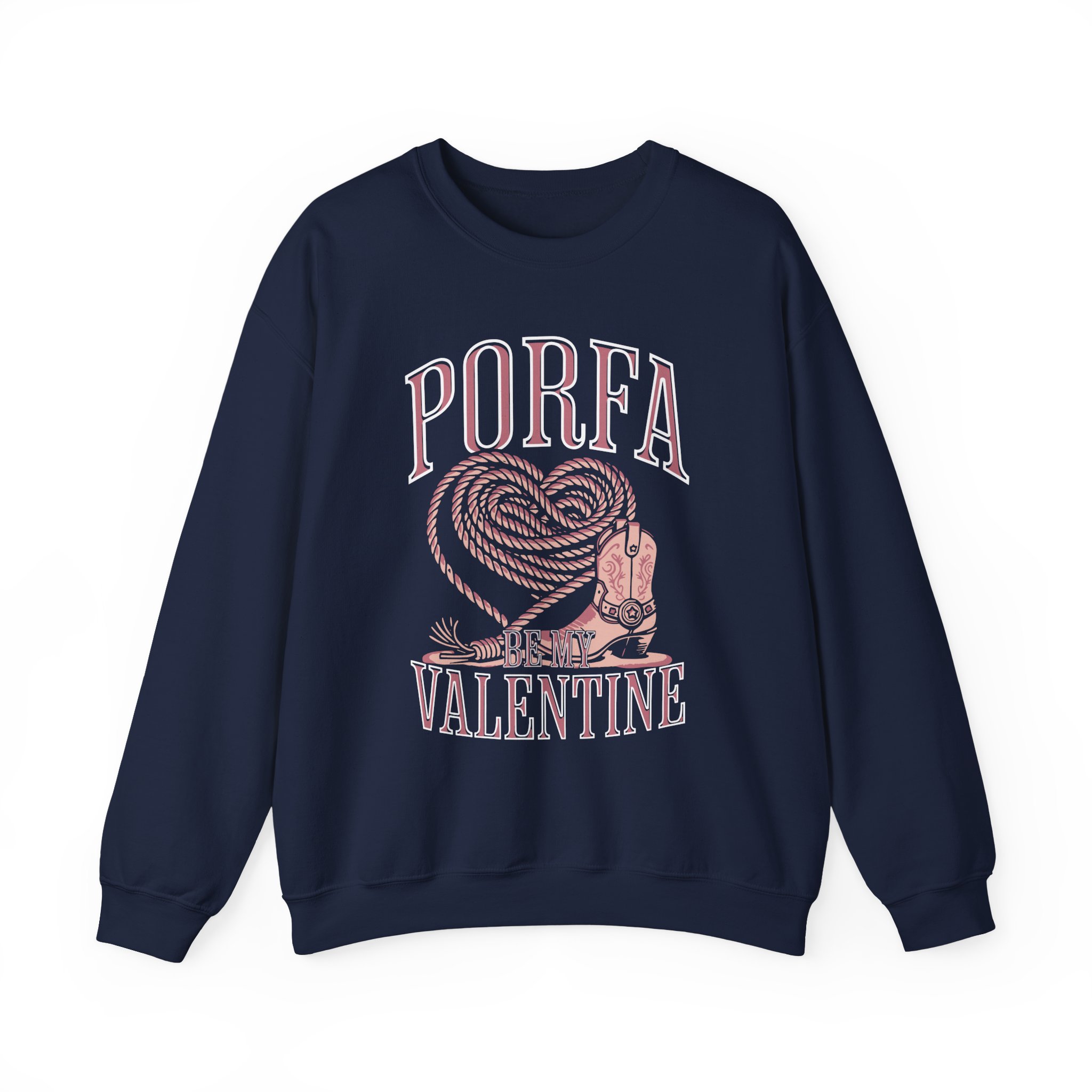 Porfa Be My Valentine Unisex Heavy Blendâ„¢ Crewneck Sweatshirt