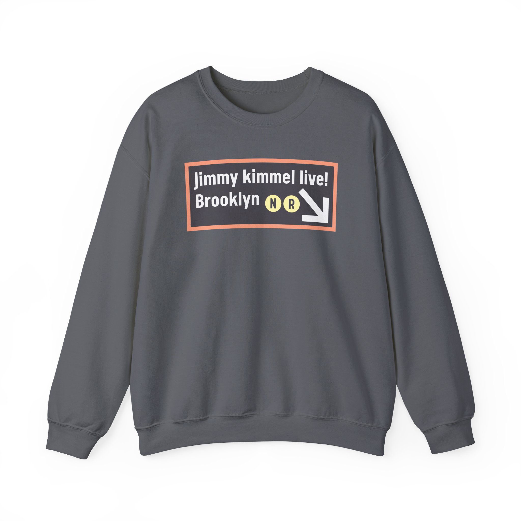 Jimmy Kimmel Live! Subway Unisex Heavy Blendâ„¢ Crewneck Sweatshirt