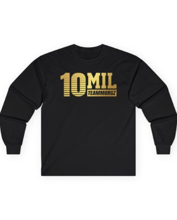 Morgz 10 Million Squad Unisex Ultra Cotton Long Sleeve Tee