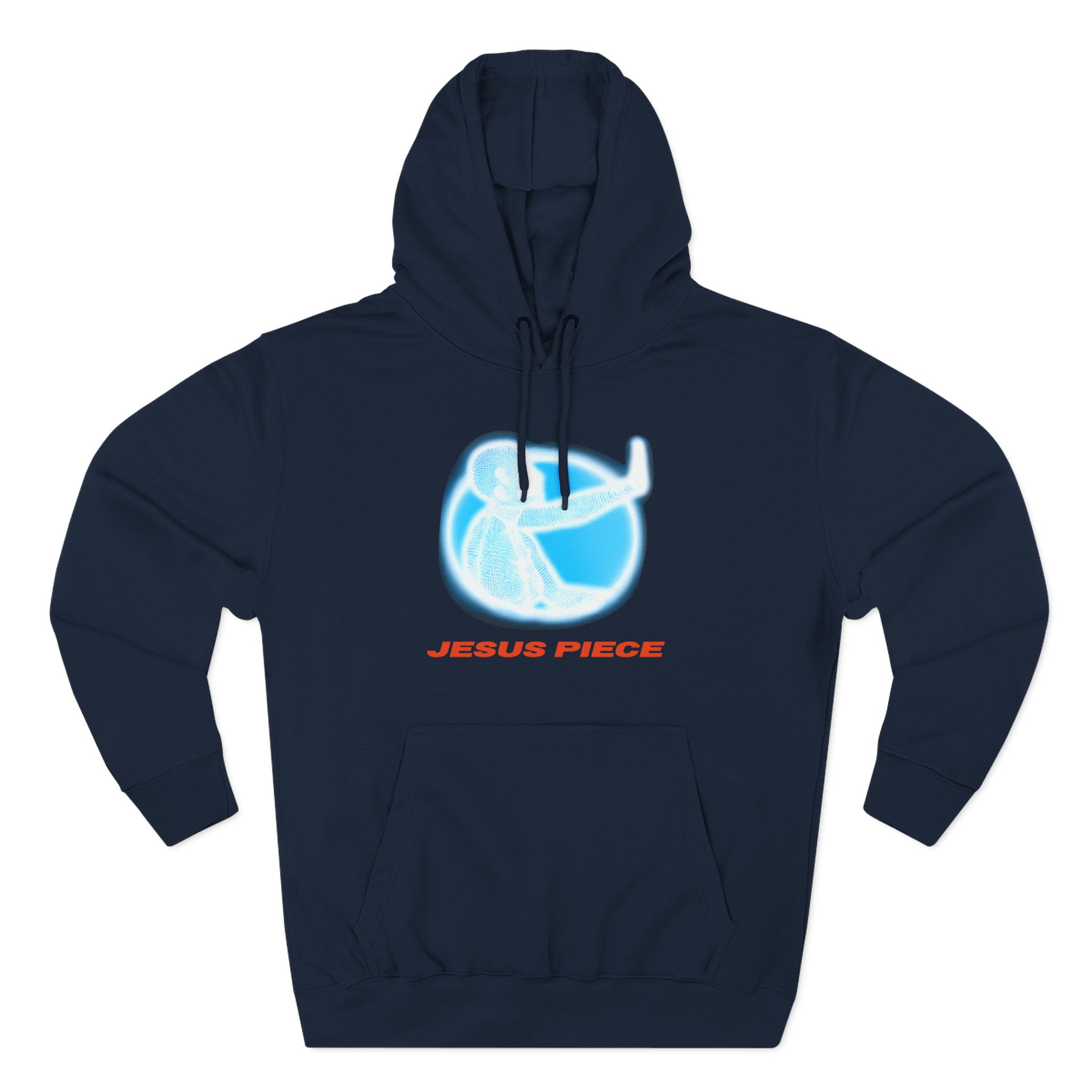 Jesus Piece Glow Three-Panel Fleece Hoodie