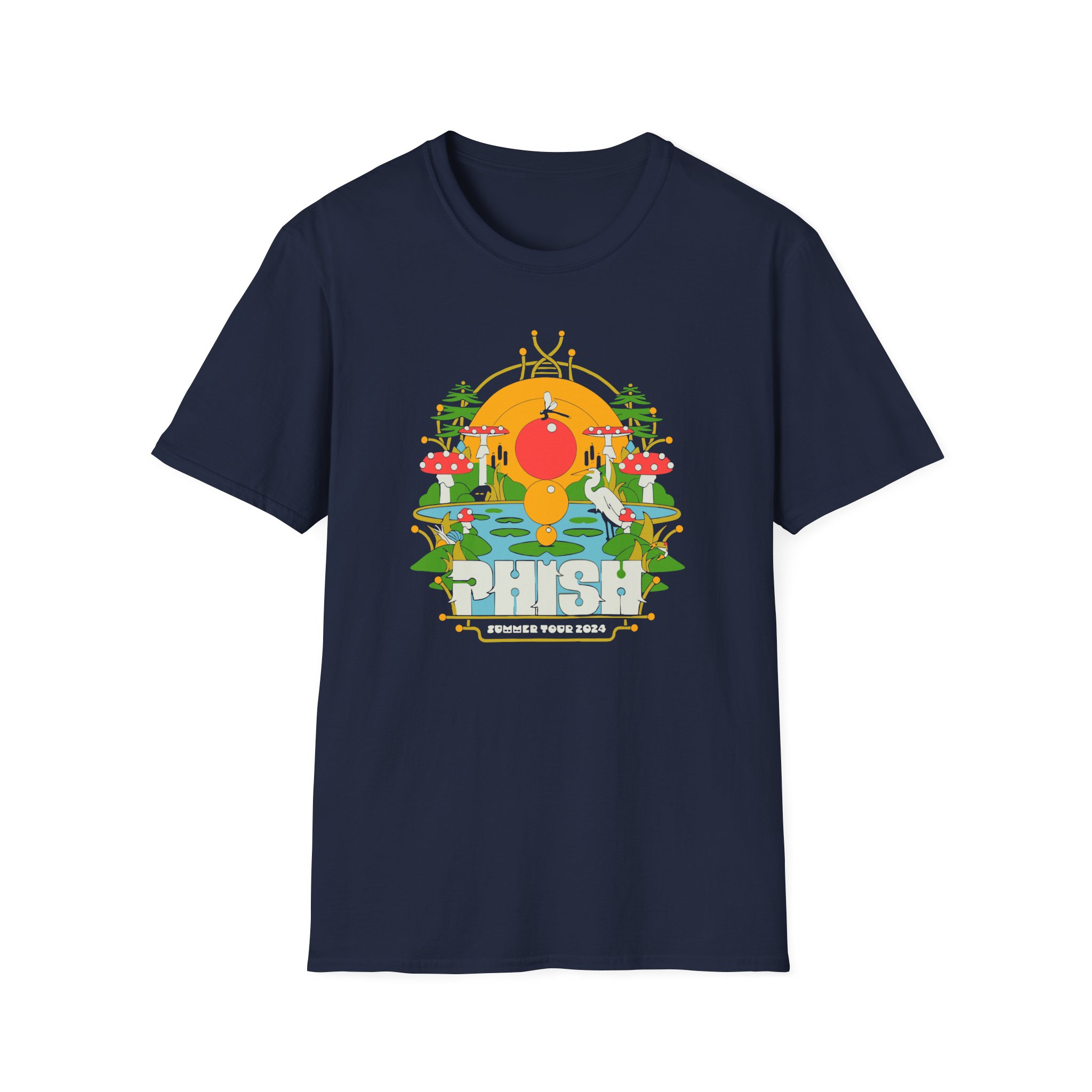 Phish Pond Life Summer 24 Unisex Softstyle T-Shirt