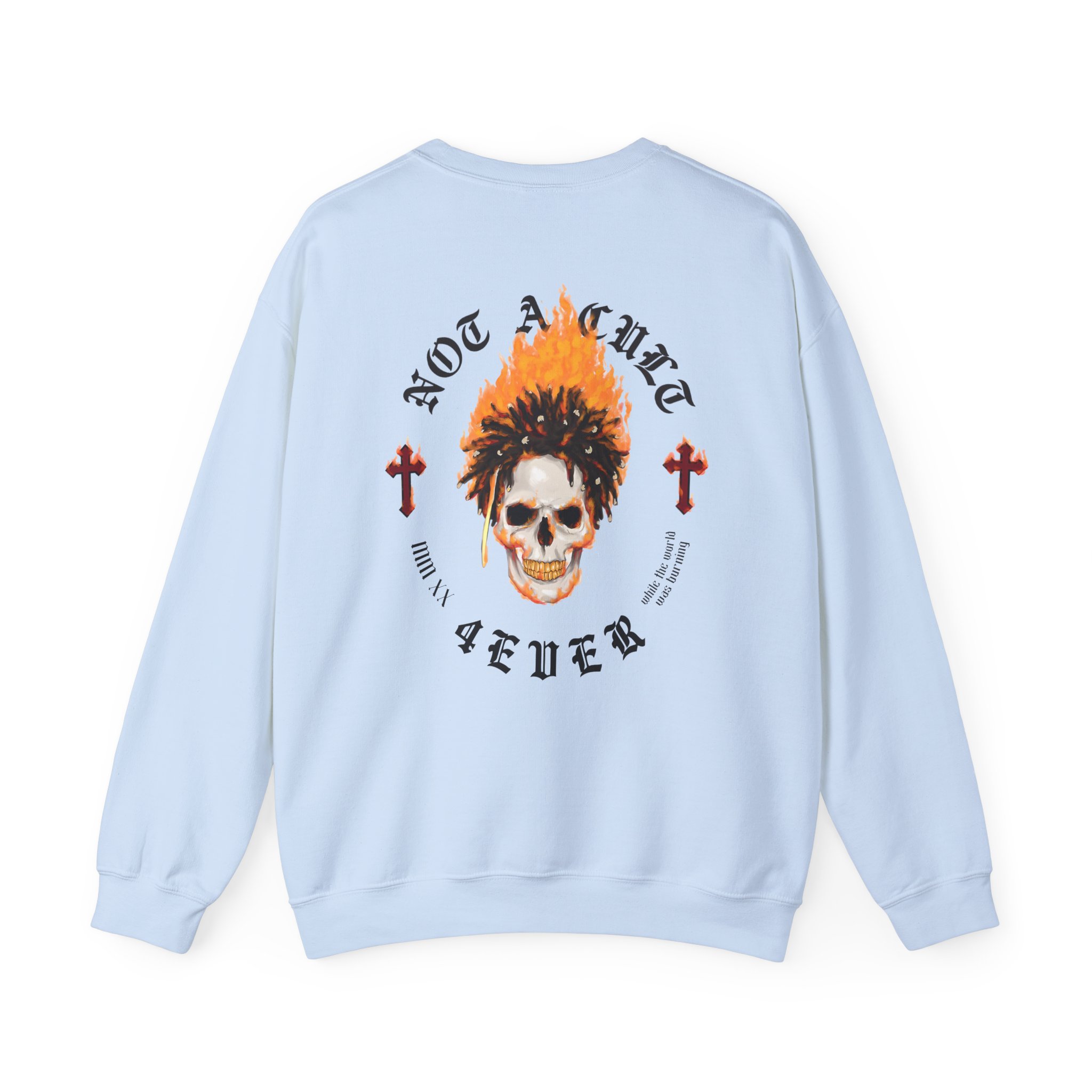 Saint Jhn Cult 4ever Unisex Heavy Blendâ„¢ Crewneck Sweatshirt
