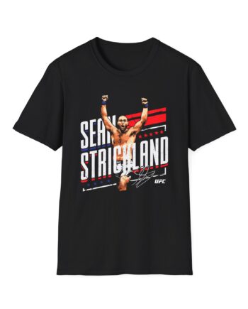 Sean Strickland Stars & Stripes Unisex Softstyle T-Shirt