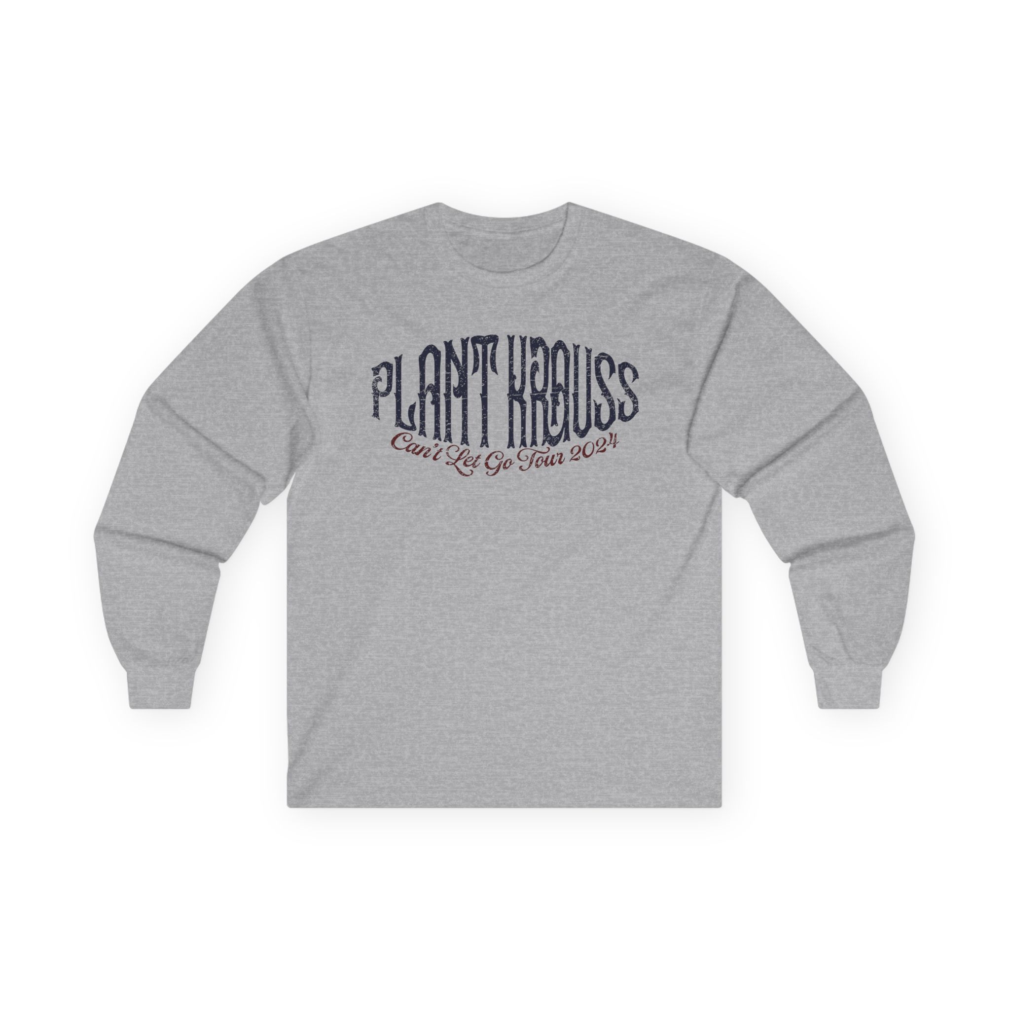 Robert Plant Inflated Type Unisex Ultra Cotton Long Sleeve Tee