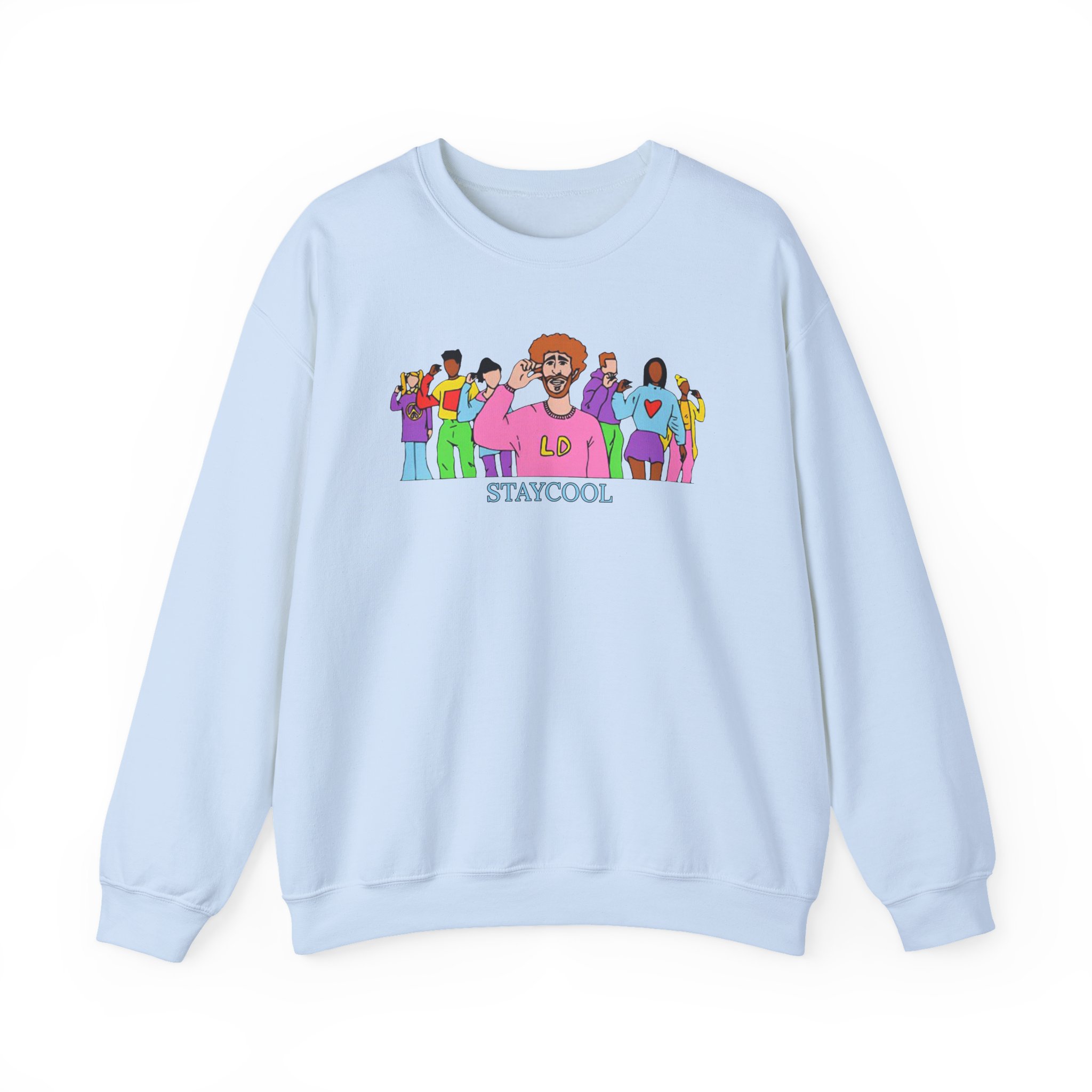 Lil Dicky Unisex Heavy Blendâ„¢ Crewneck Sweatshirt