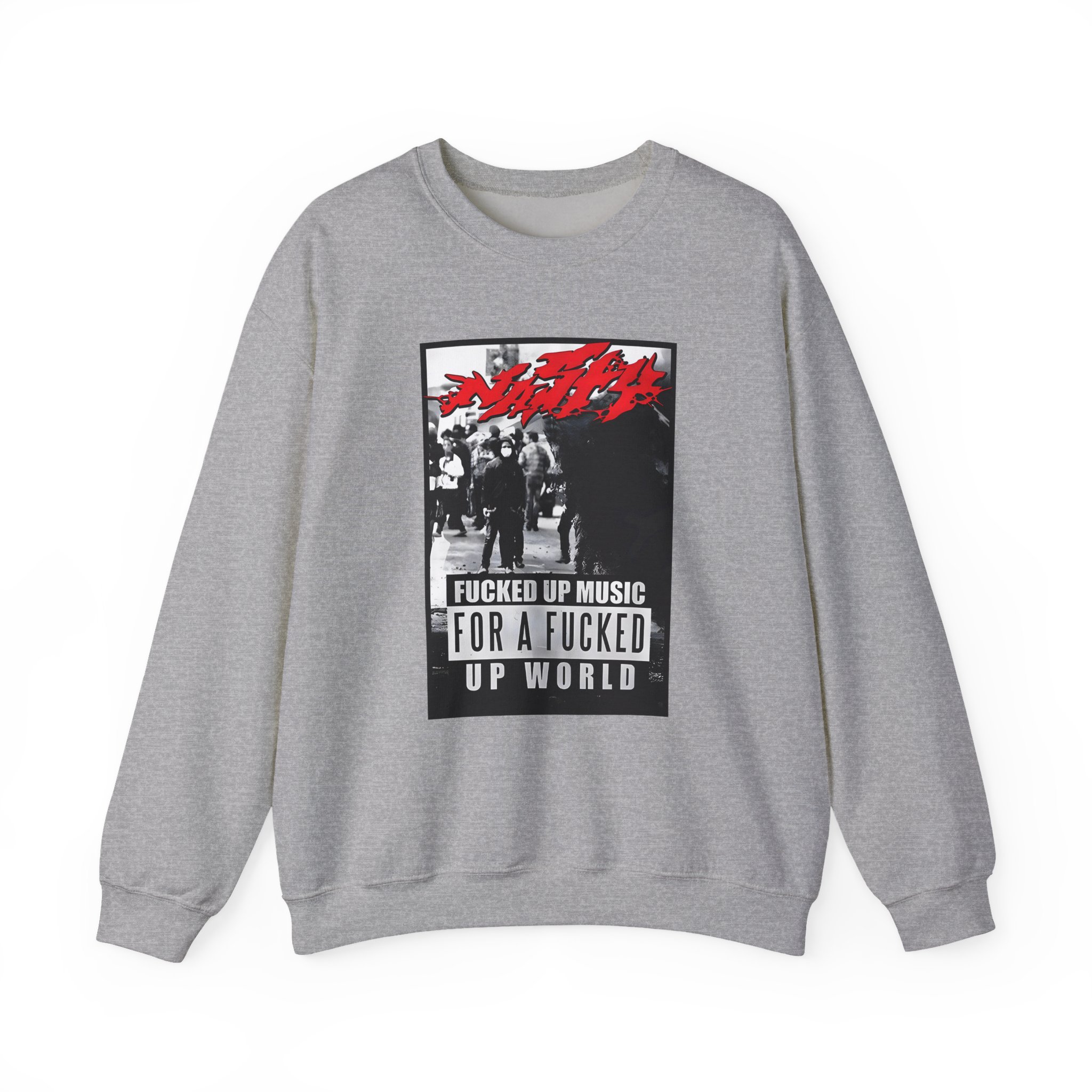 Nasty Riot Unisex Heavy Blendâ„¢ Crewneck Sweatshirt