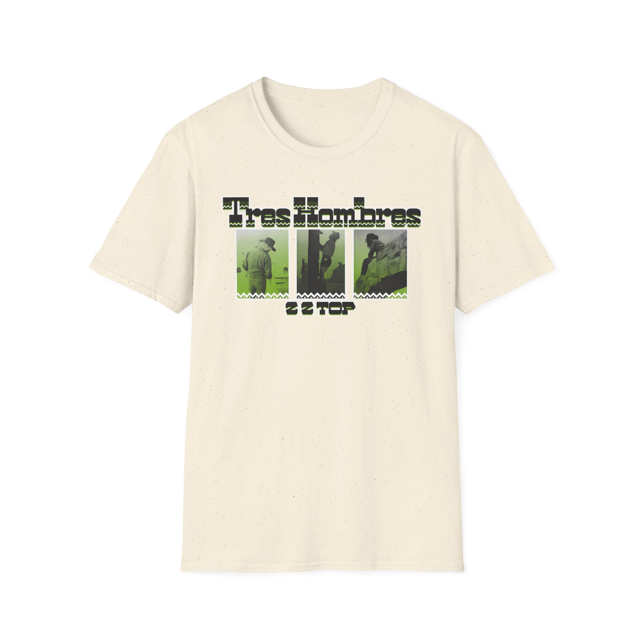 ZZ Top 3 Hombres Unisex Softstyle T-Shirt