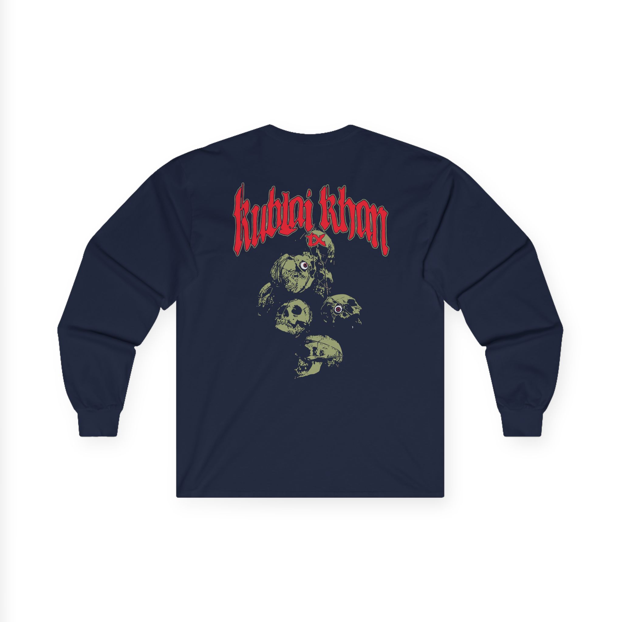 Kublai Khan - Skull Unisex Ultra Cotton Long Sleeve Tee
