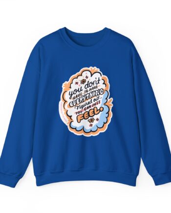 Heartstopper You Can Just Feel Unisex Heavy Blend™ Crewneck Sweatshirt