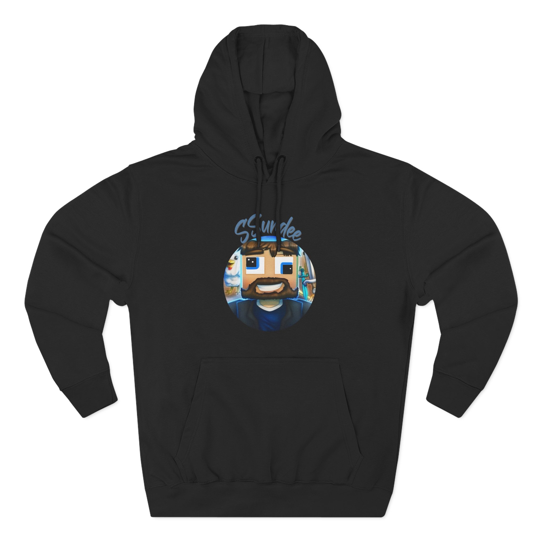 Ssundee Three-Panel Fleece Hoodie