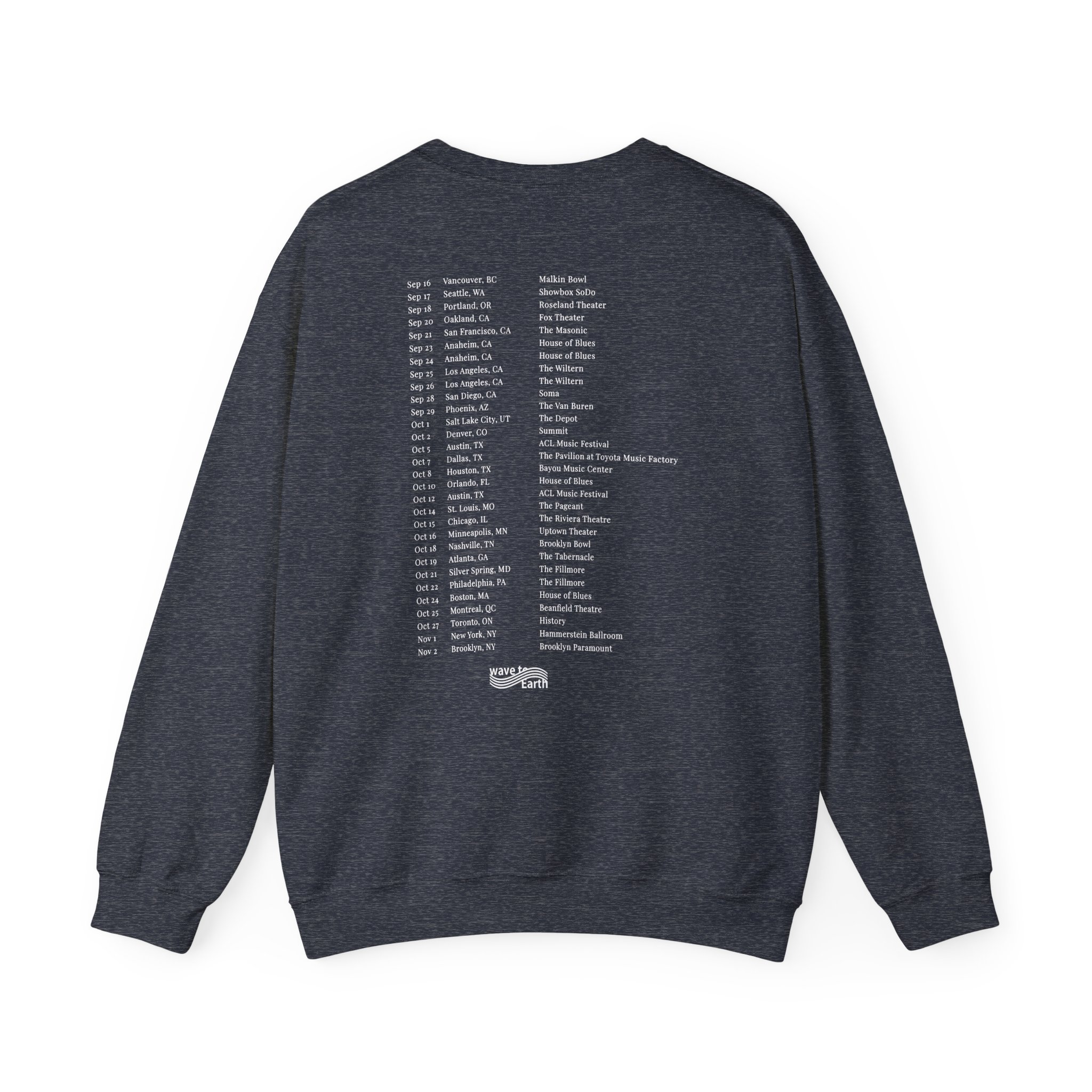 Wave to Earth 0.03 Na Tour Unisex Heavy Blendâ„¢ Crewneck Sweatshirt