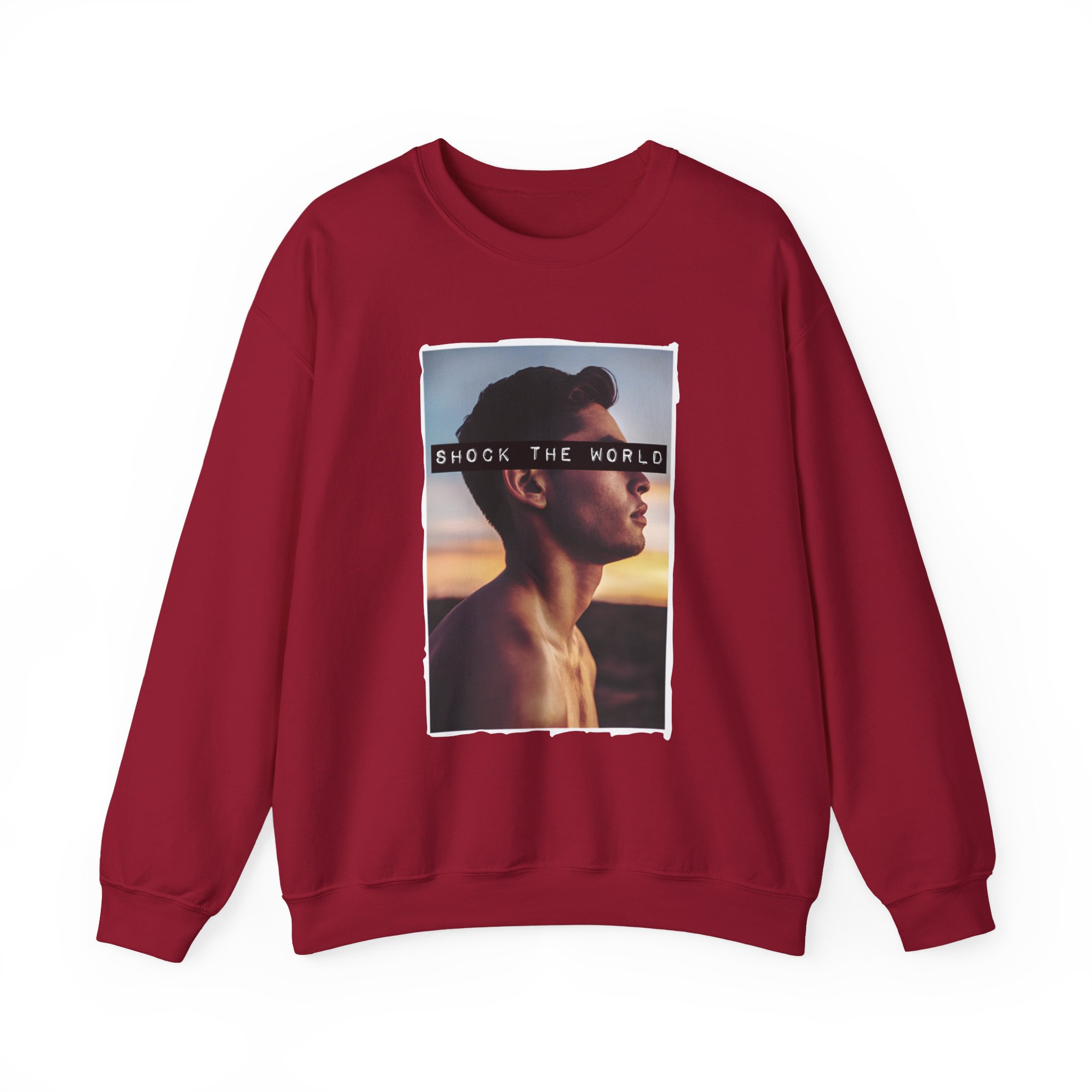 Ryan Garcia Shock the World Unisex Heavy Blendâ„¢ Crewneck Sweatshirt
