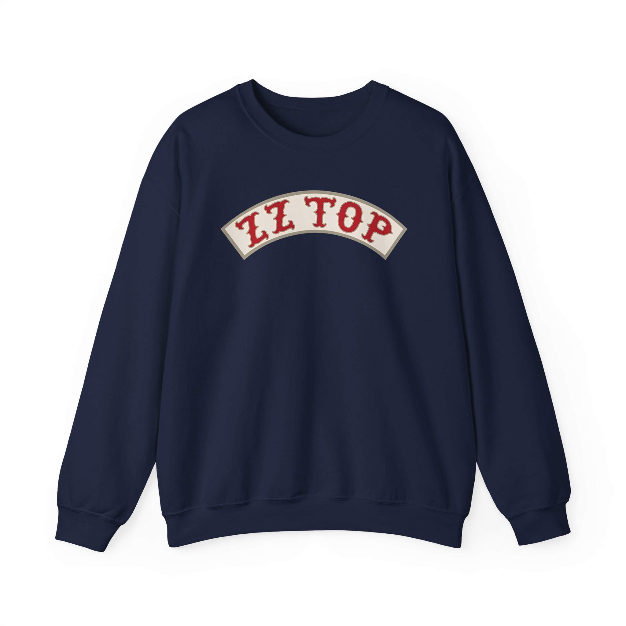 Zz Top Banner Logo Unisex Heavy Blendâ„¢ Crewneck Sweatshirt